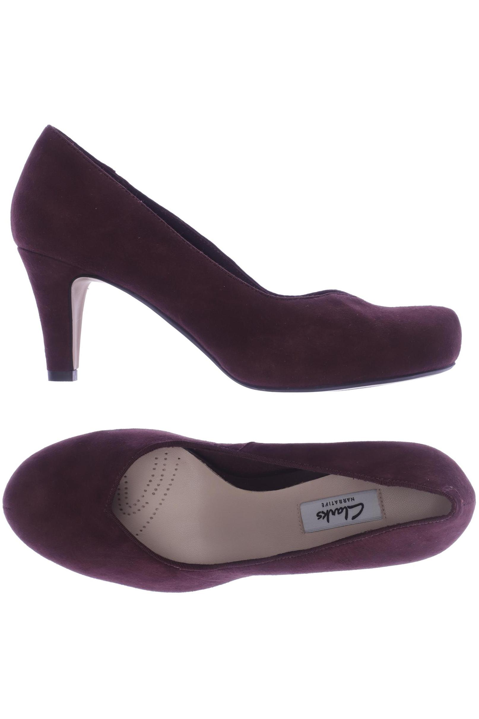 

Clarks Damen Pumps, bordeaux