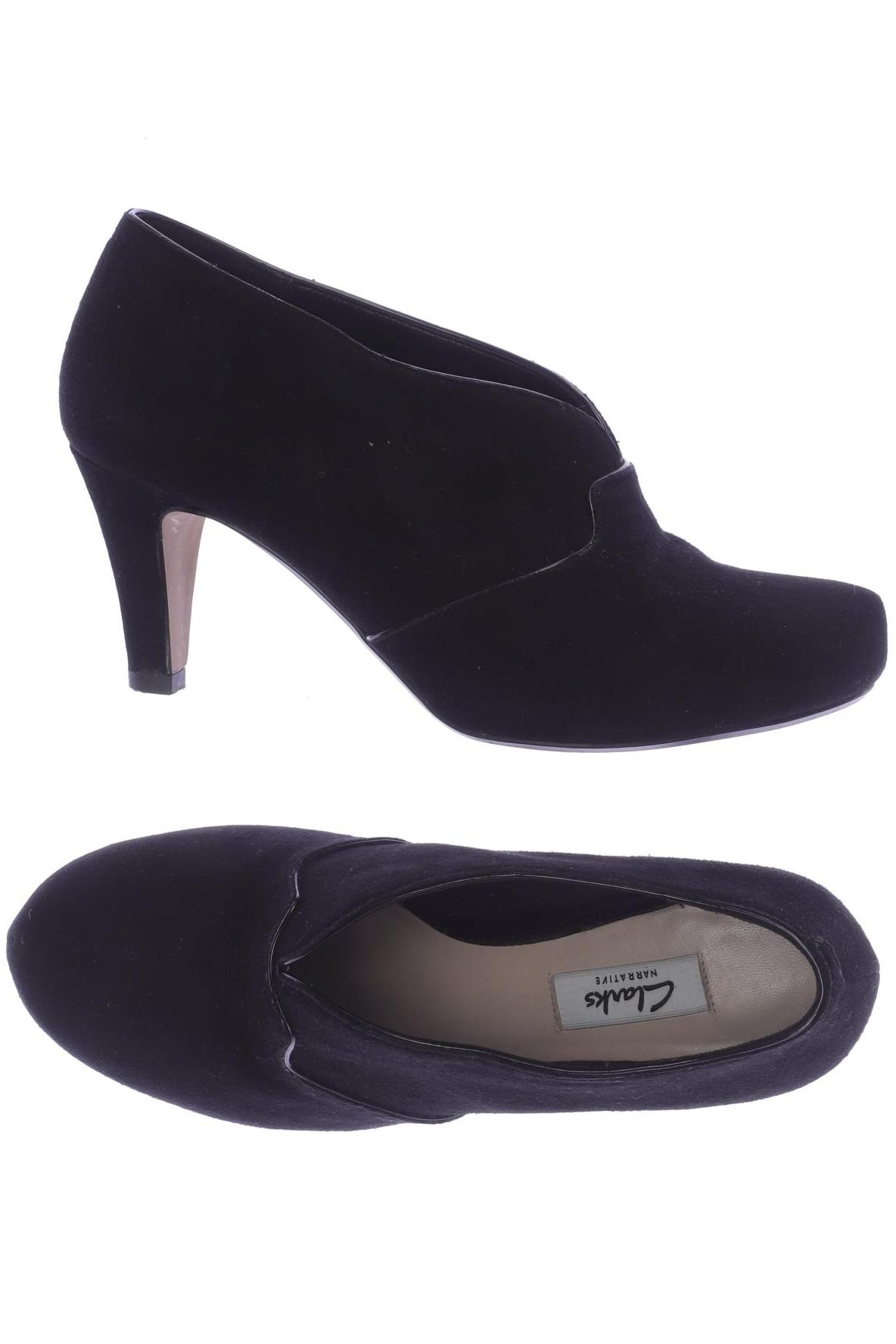 

Clarks Damen Pumps, schwarz, Gr. 5