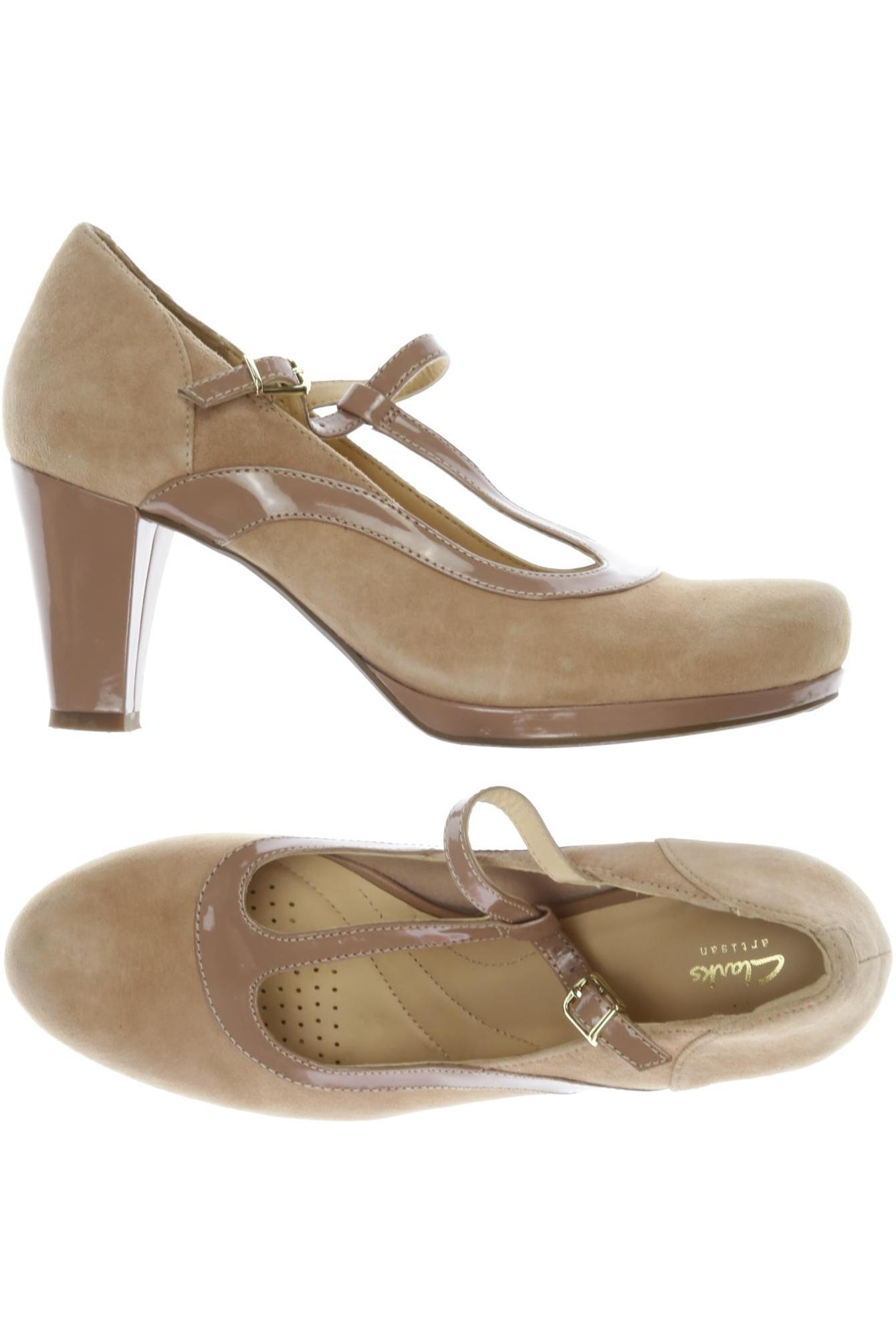 

Clarks Damen Pumps, beige, Gr. 41
