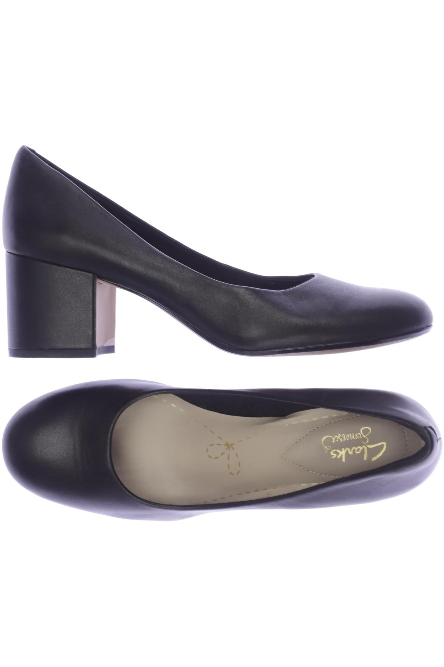 

Clarks Damen Pumps, schwarz, Gr. 40
