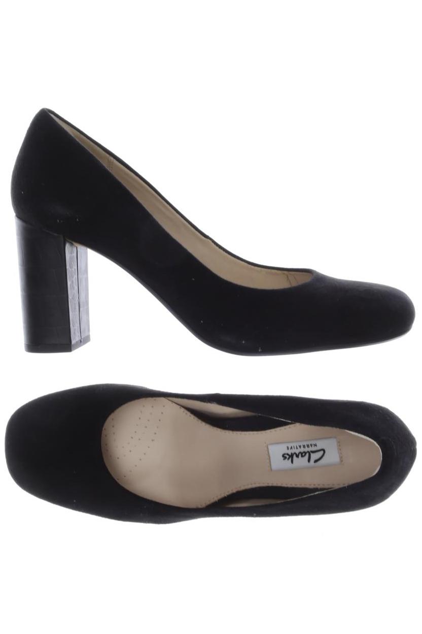 

Clarks Damen Pumps, schwarz, Gr. 39.5