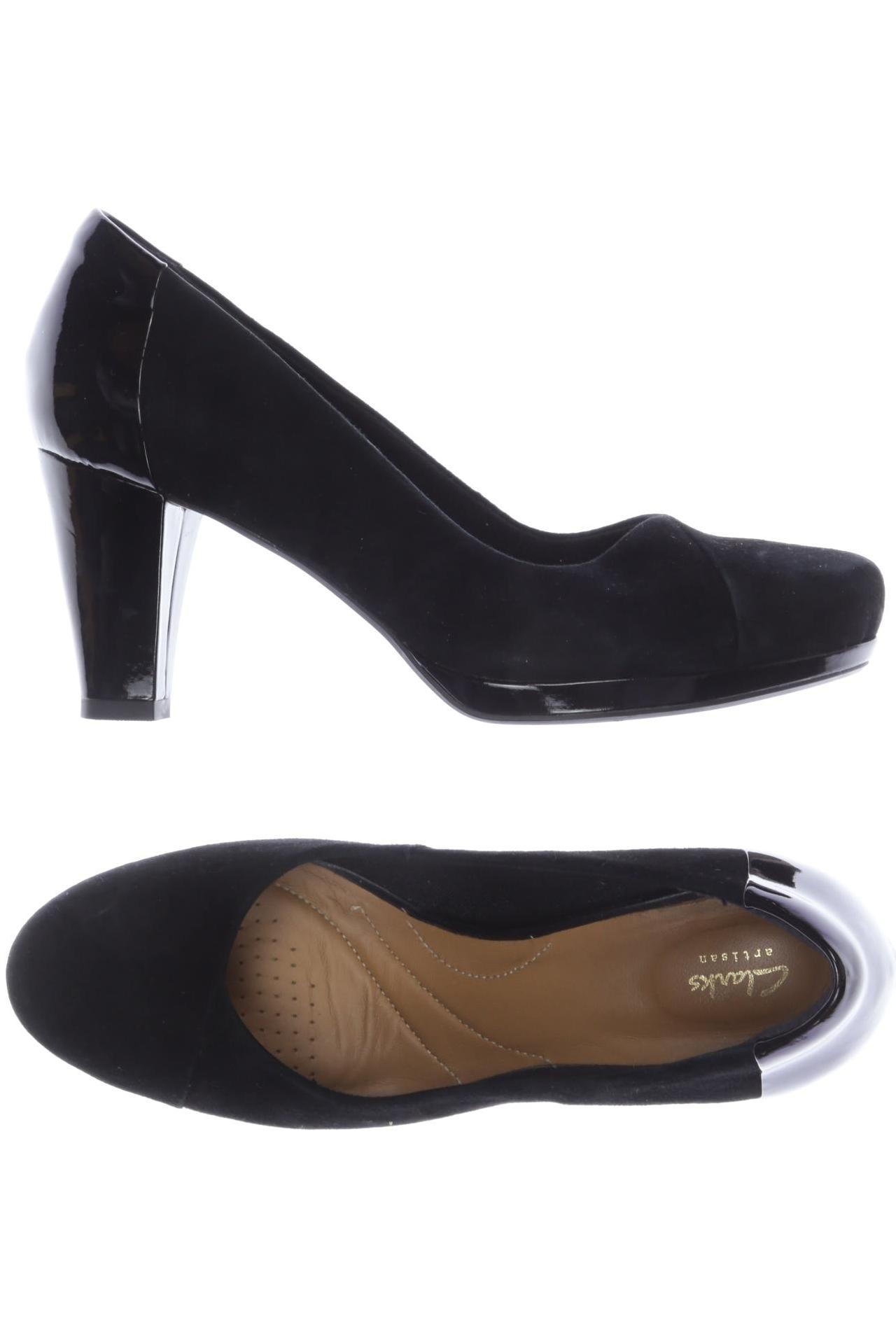 

Clarks Damen Pumps, schwarz, Gr. 39.5