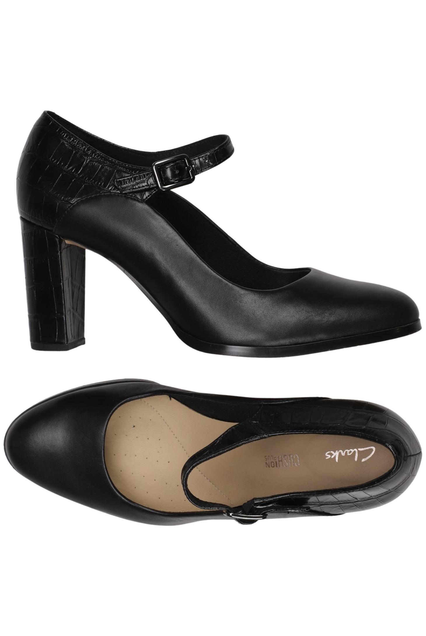 

Clarks Damen Pumps, schwarz, Gr. 39.5
