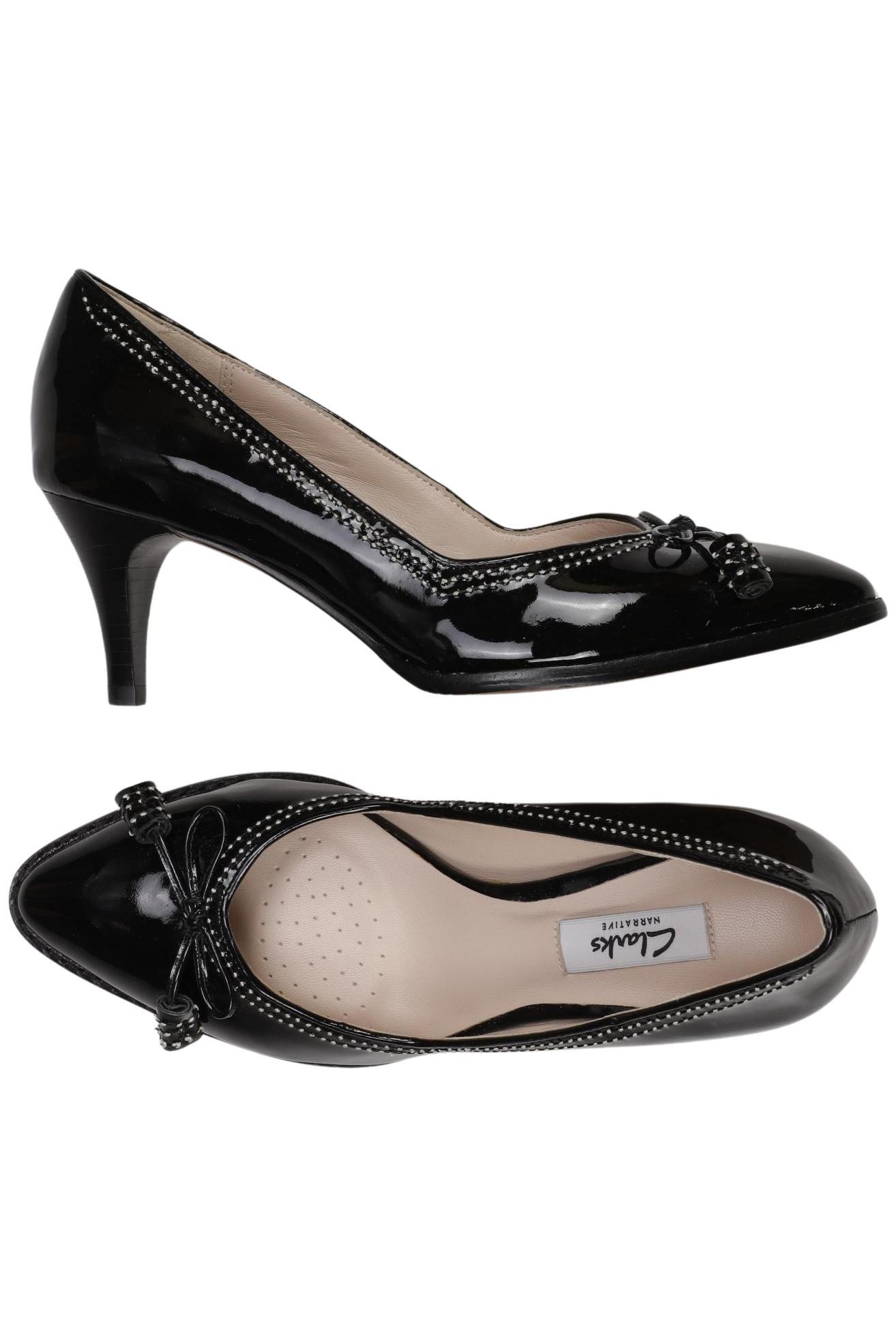 

Clarks Damen Pumps, schwarz, Gr. 5