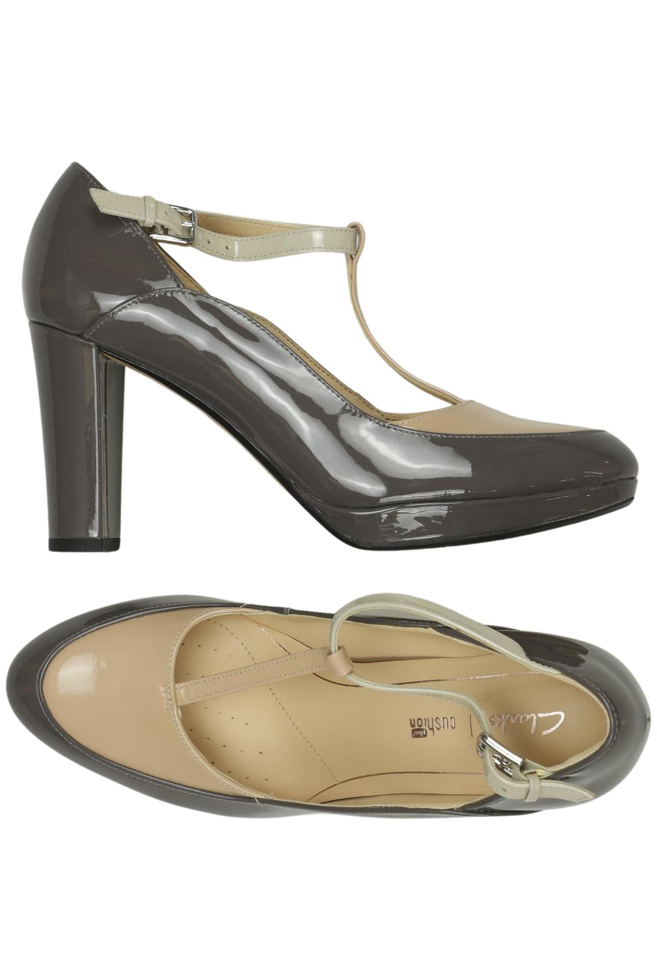 

Clarks Damen Pumps, grau, Gr. 38