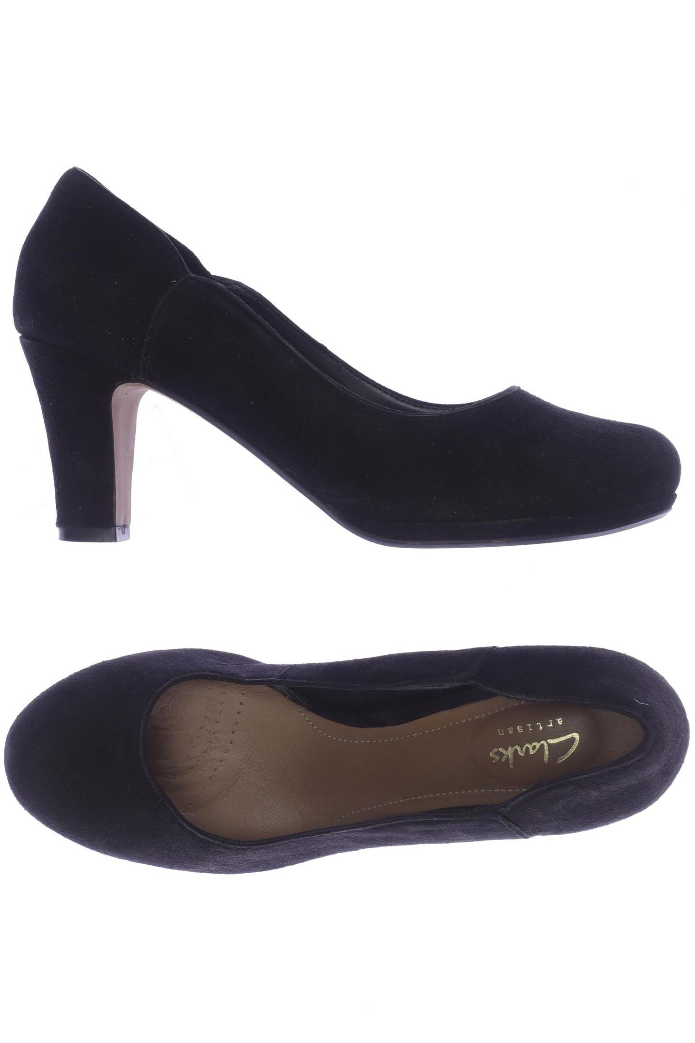

Clarks Damen Pumps, schwarz, Gr. 40