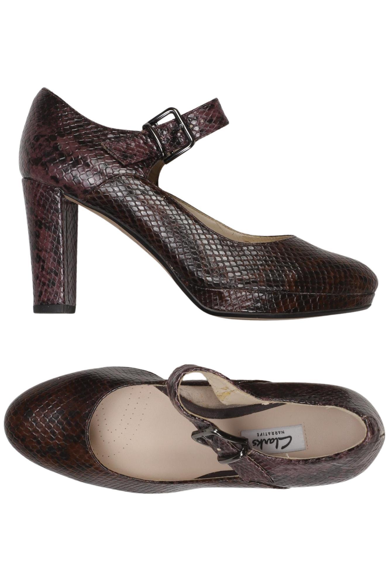 

Clarks Damen Pumps, braun, Gr. 38