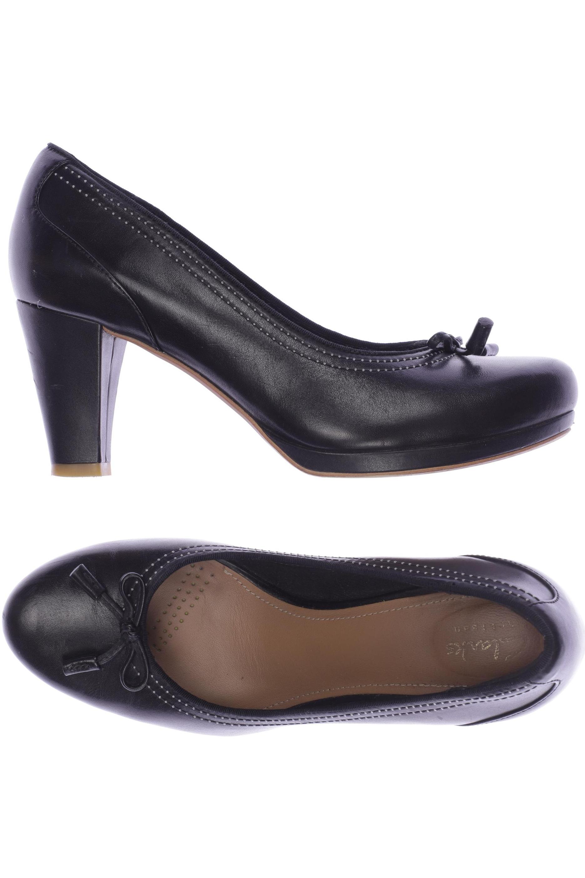 

Clarks Damen Pumps, schwarz, Gr. 39.5
