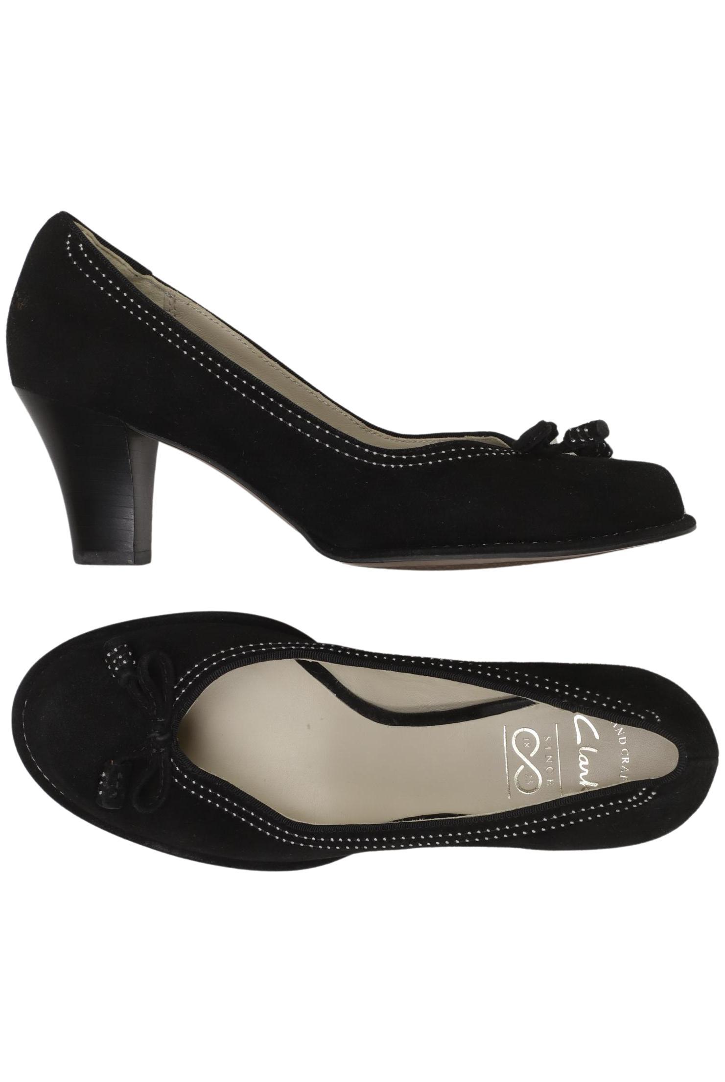 

Clarks Damen Pumps, schwarz, Gr. 4