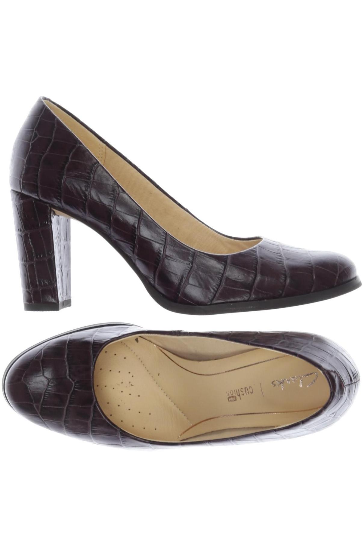 

Clarks Damen Pumps, bordeaux, Gr. 35.5