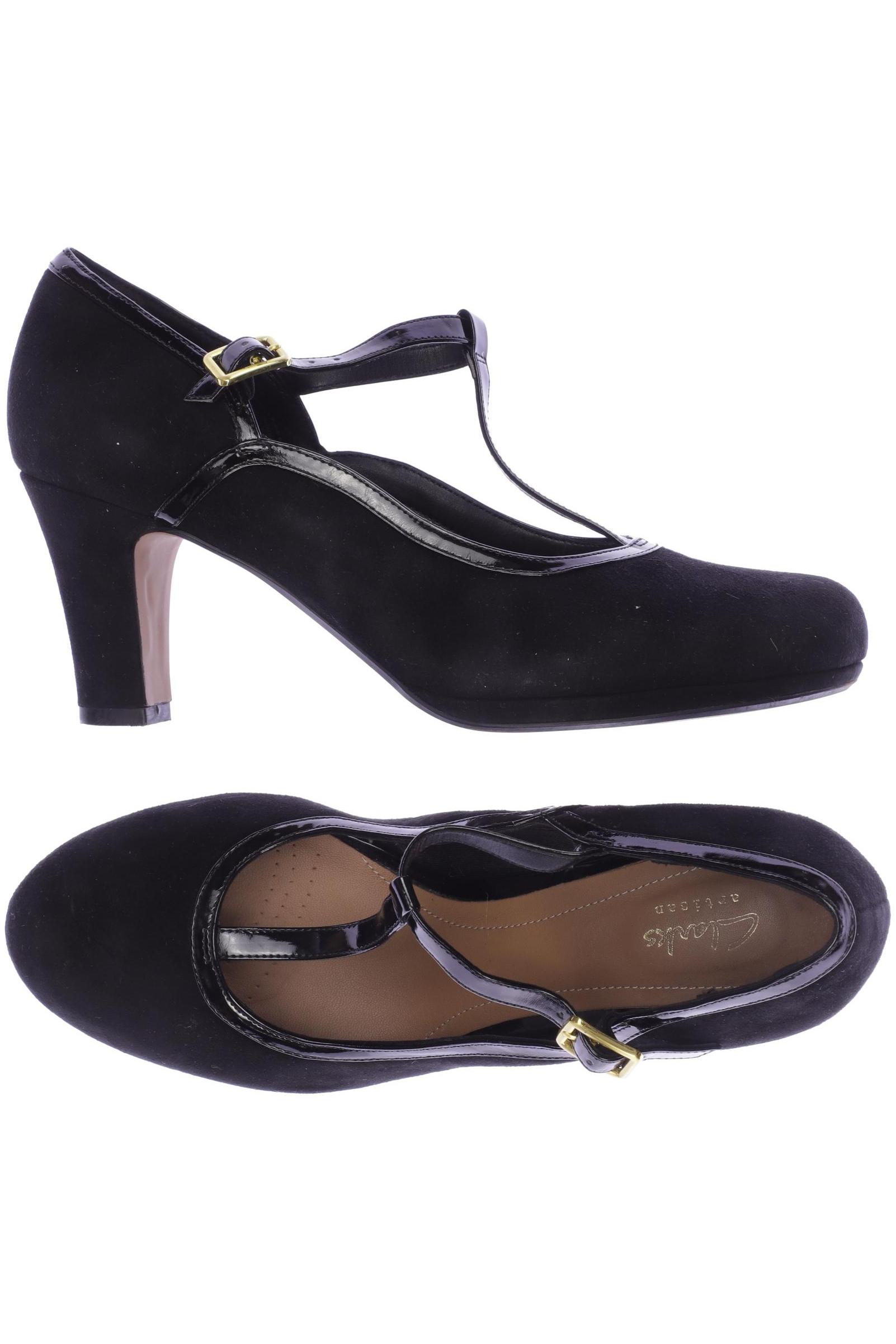 

Clarks Damen Pumps, schwarz, Gr. 41