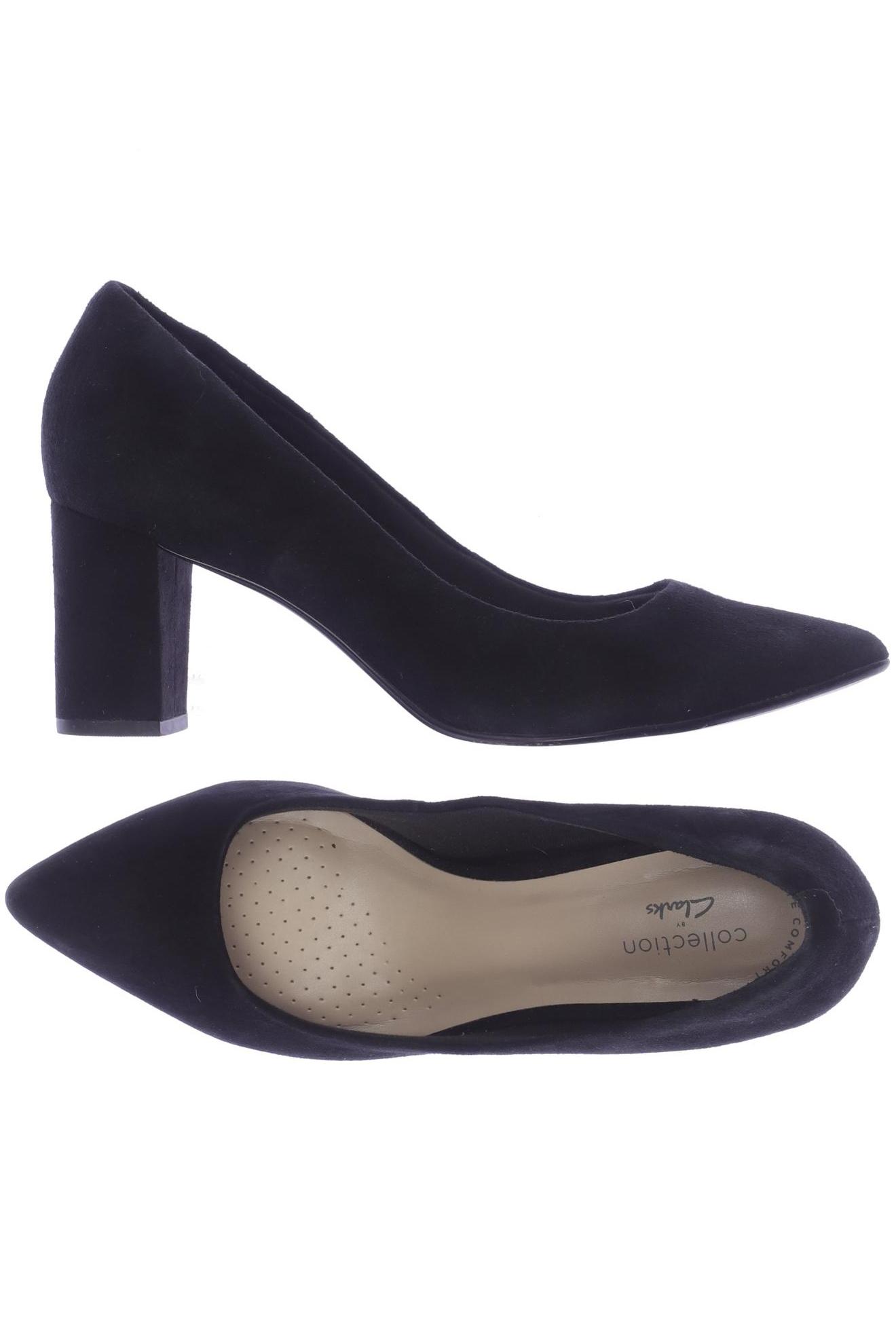 

Clarks Damen Pumps, schwarz, Gr. 37.5