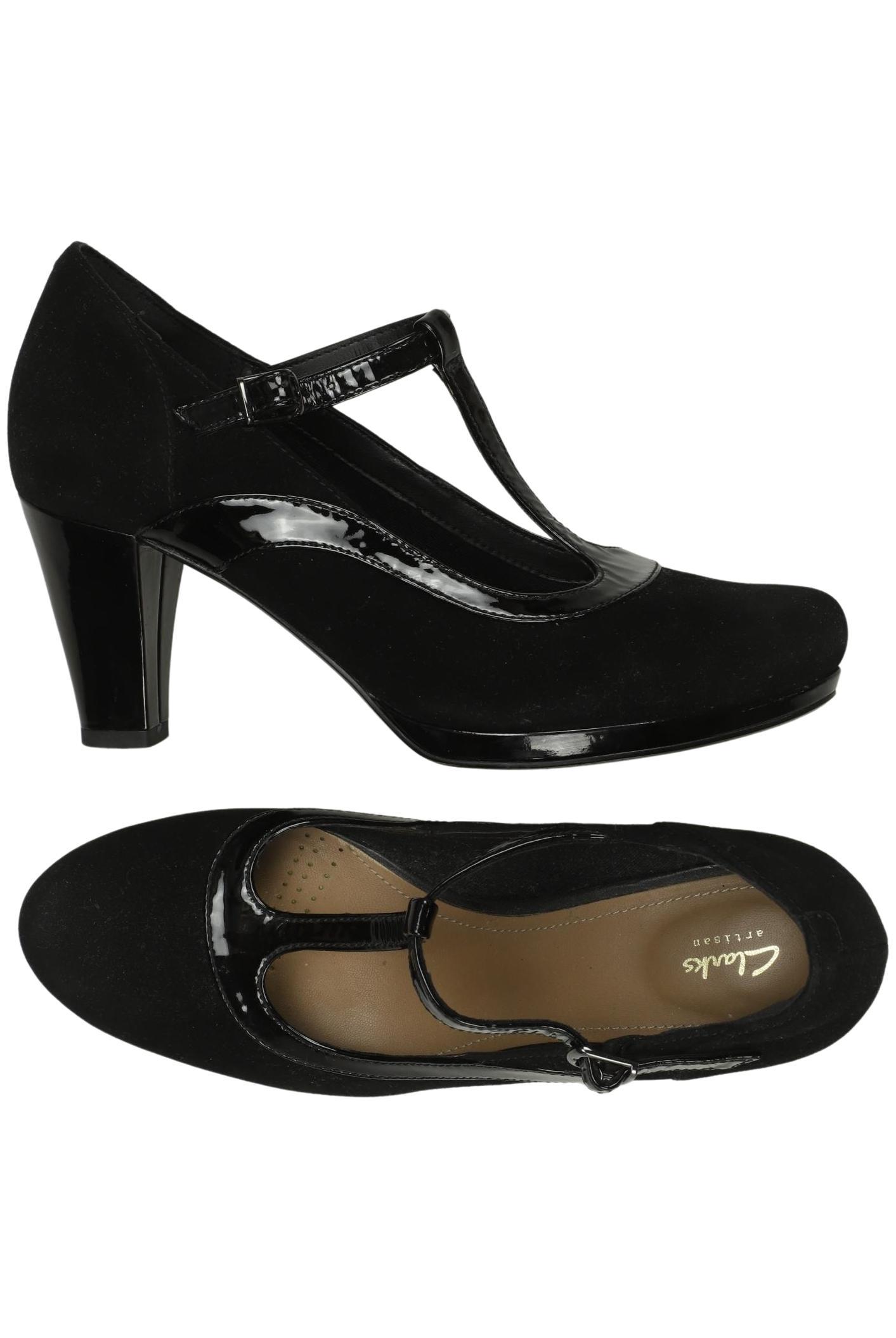 

Clarks Damen Pumps, schwarz, Gr. 39.5