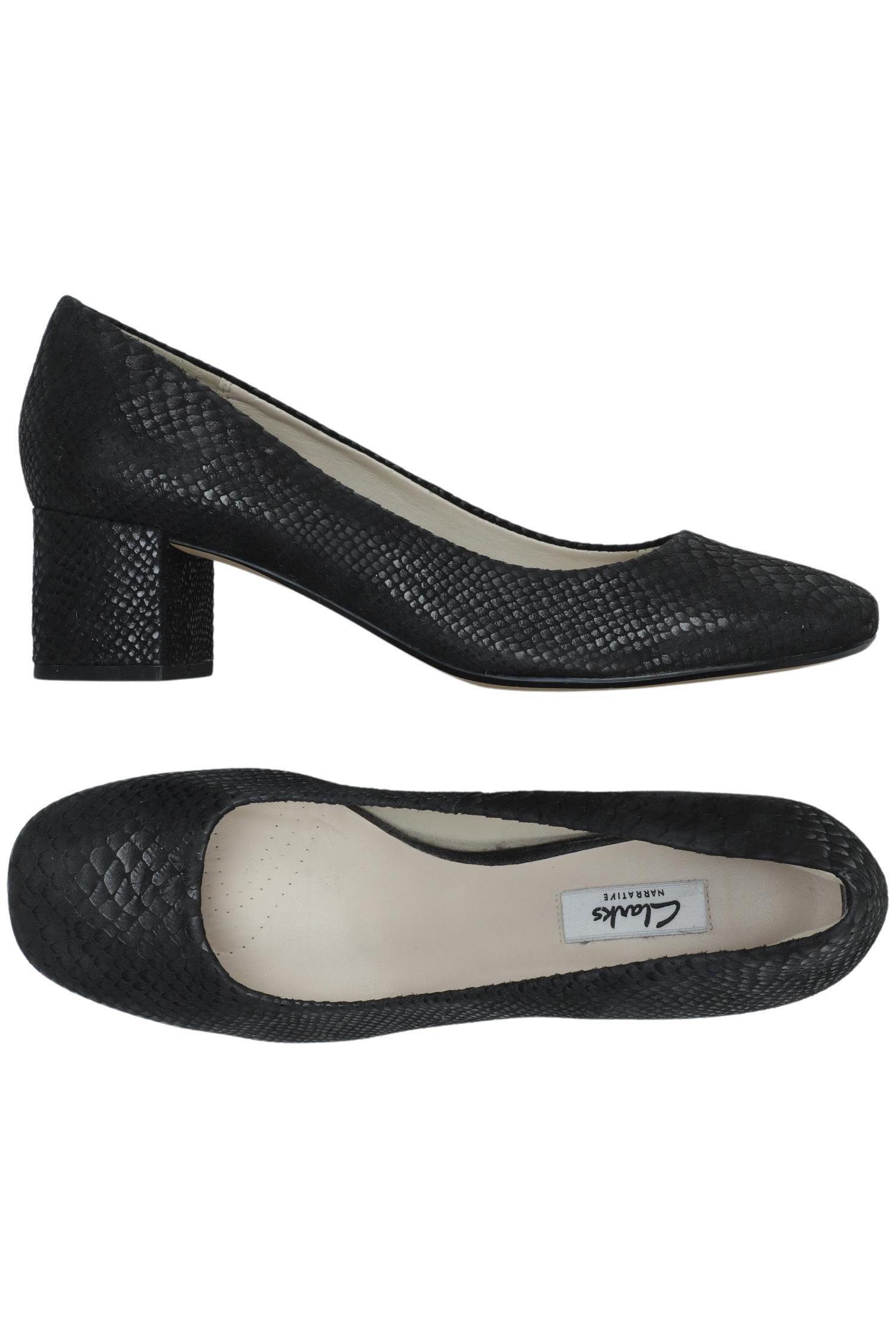

Clarks Damen Pumps, schwarz, Gr. 40