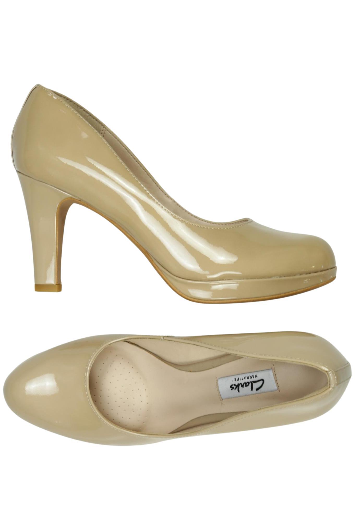

Clarks Damen Pumps, beige, Gr. 39