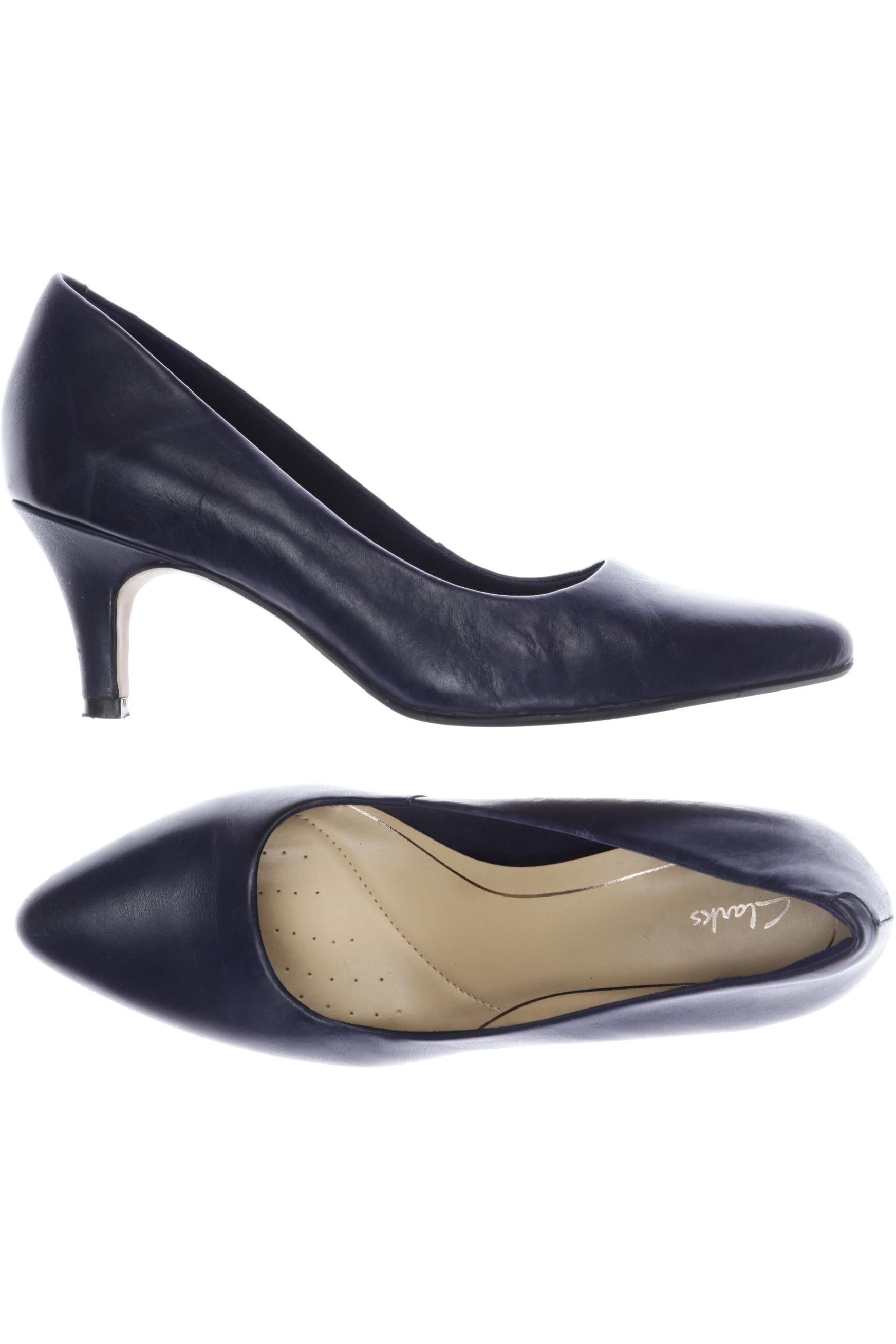 

Clarks Damen Pumps, marineblau, Gr. 39
