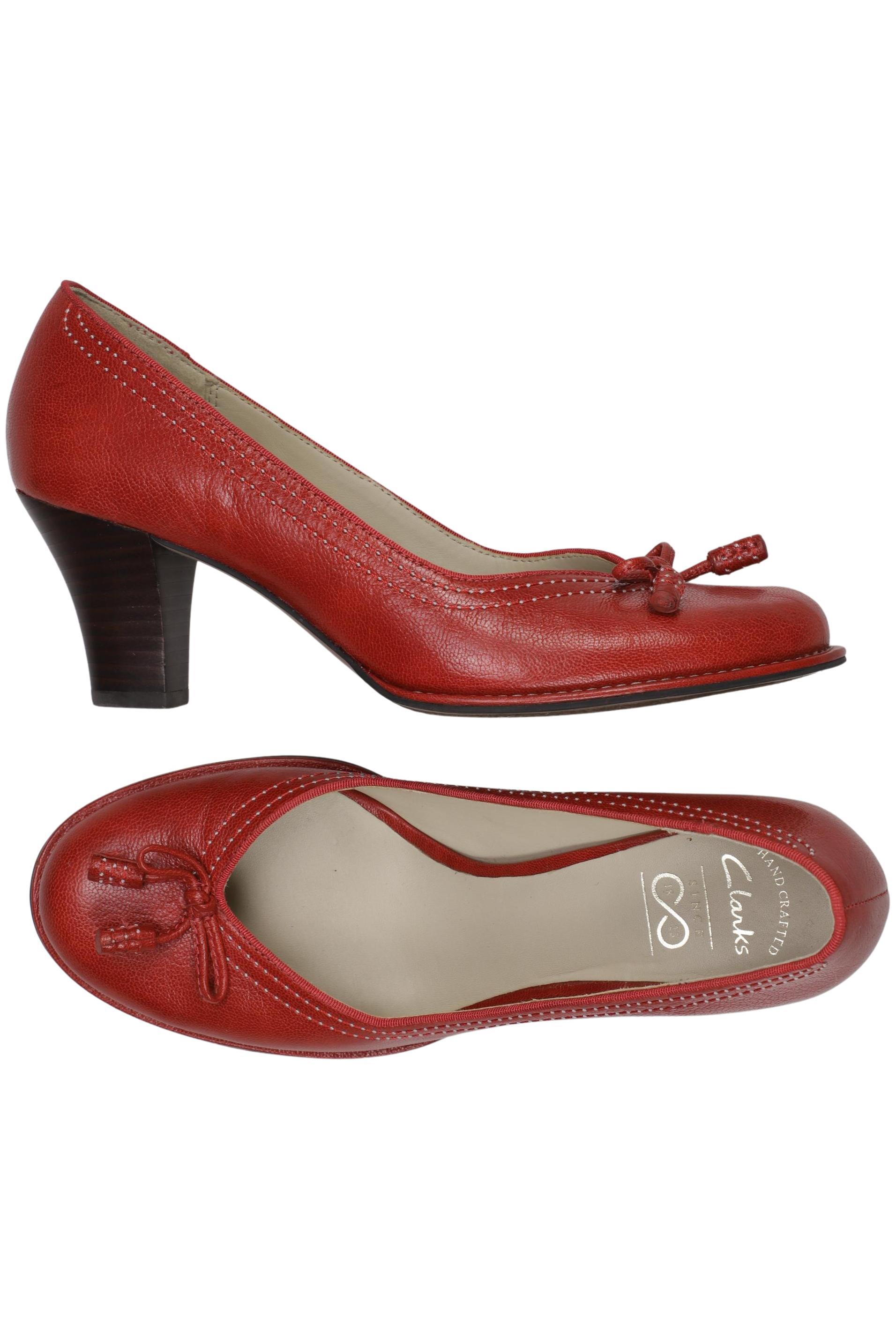 

Clarks Damen Pumps, rot, Gr. 6