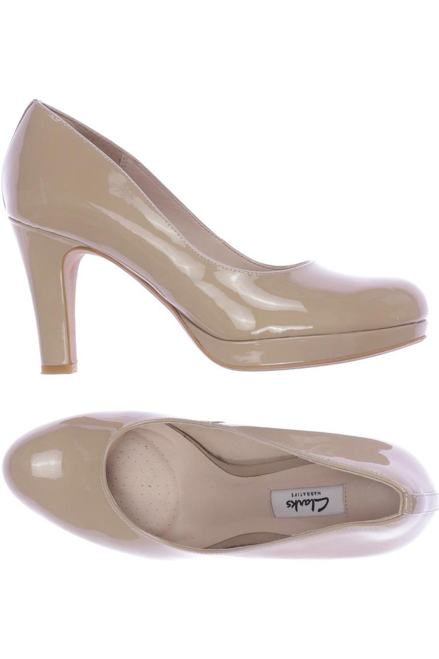 

Clarks Damen Pumps, beige, Gr. 39.5