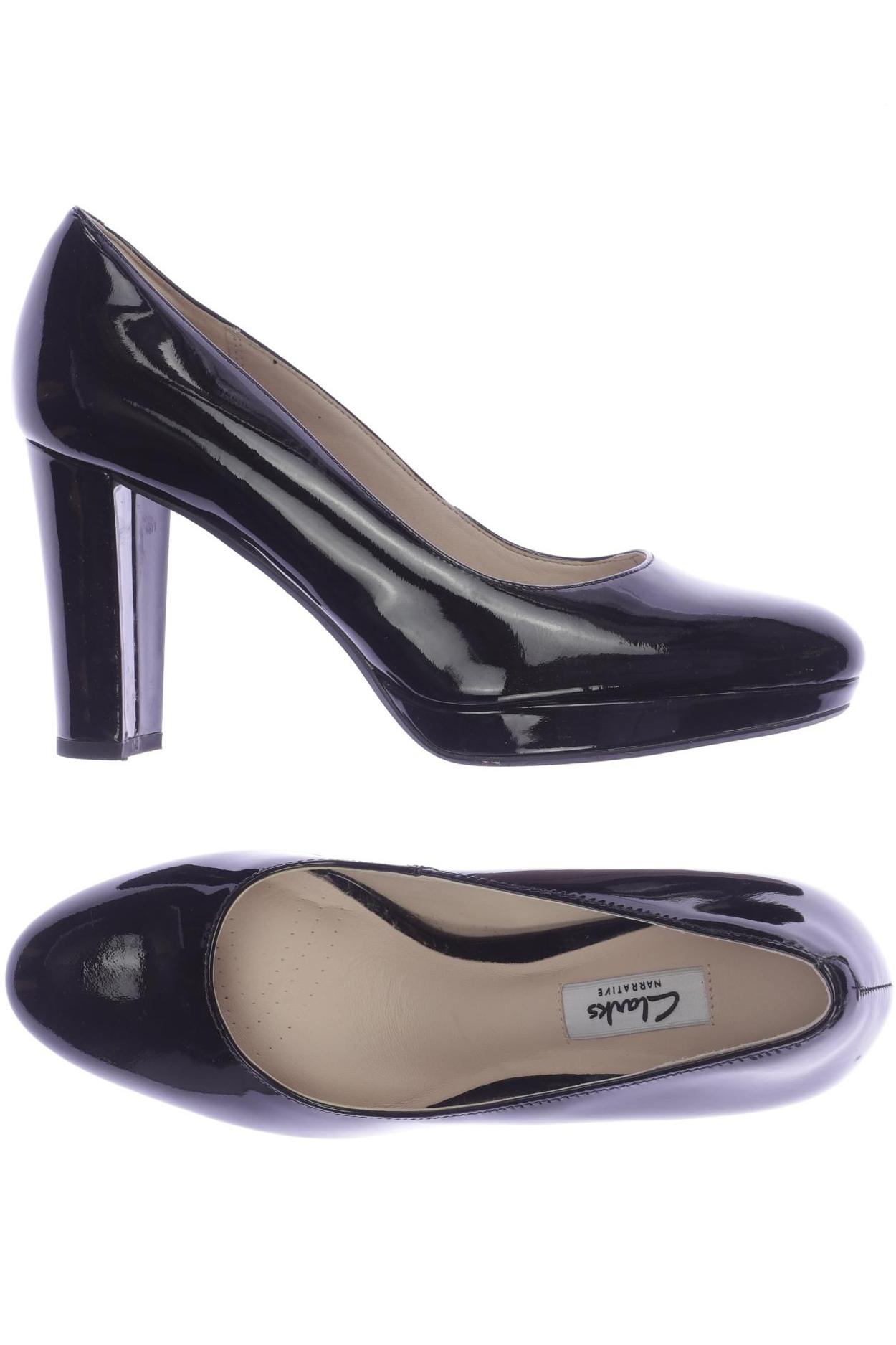 

Clarks Damen Pumps, schwarz, Gr. 39