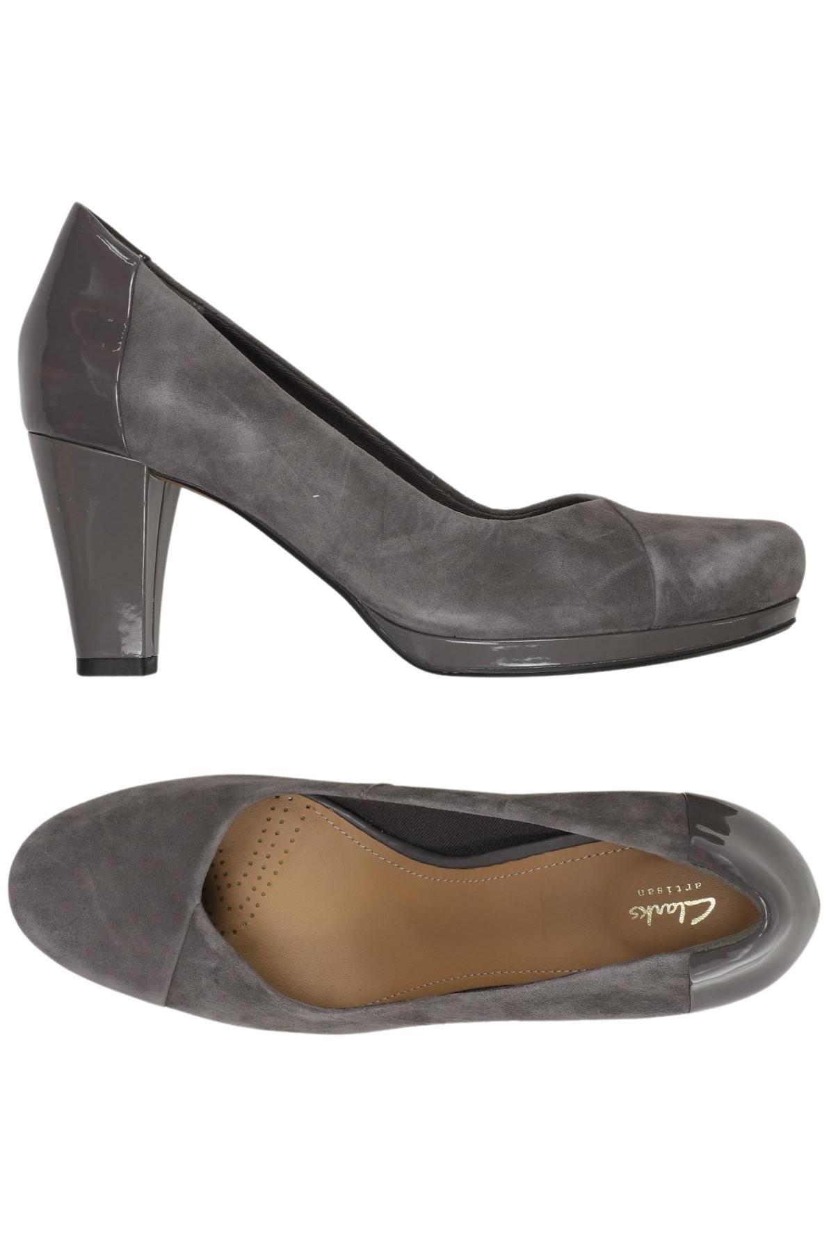 

Clarks Damen Pumps, grau, Gr. 41