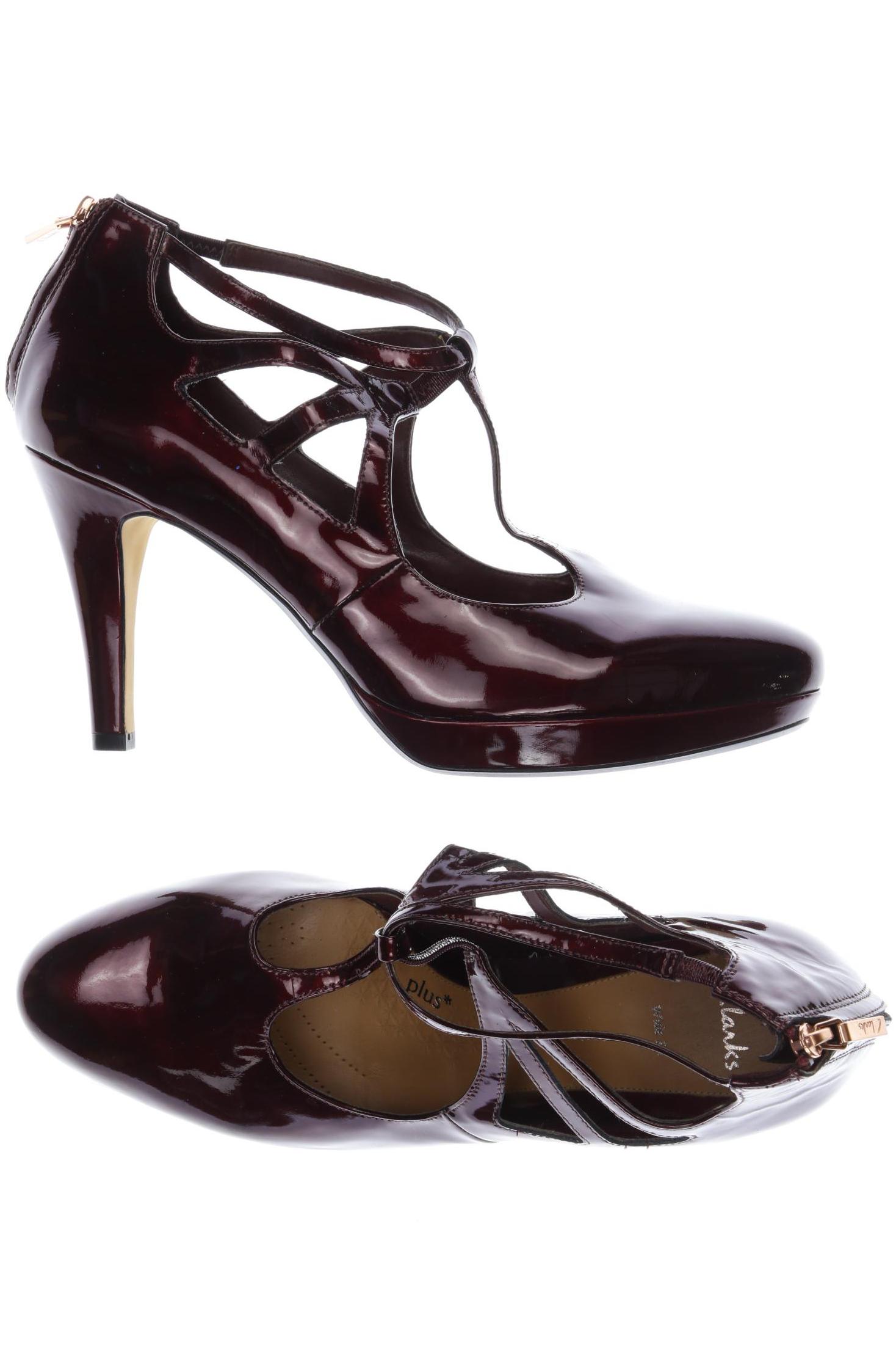 

Clarks Damen Pumps, bordeaux, Gr. 9