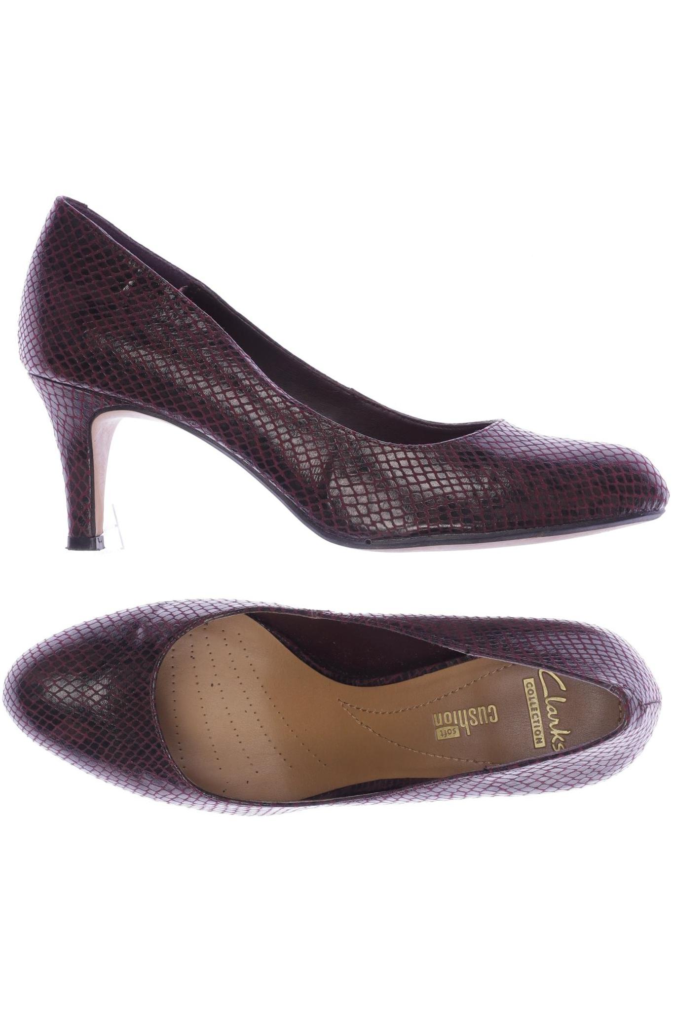 

Clarks Damen Pumps, bordeaux, Gr. 40