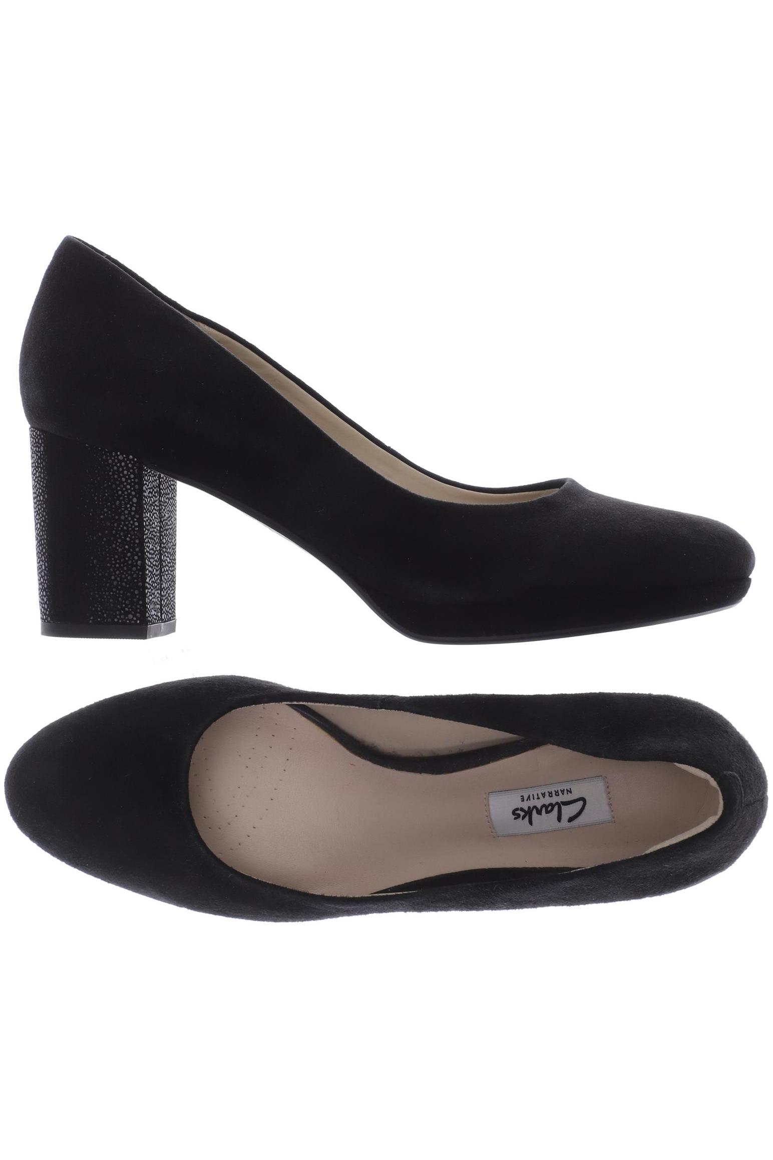 

Clarks Damen Pumps, schwarz, Gr. 39.5