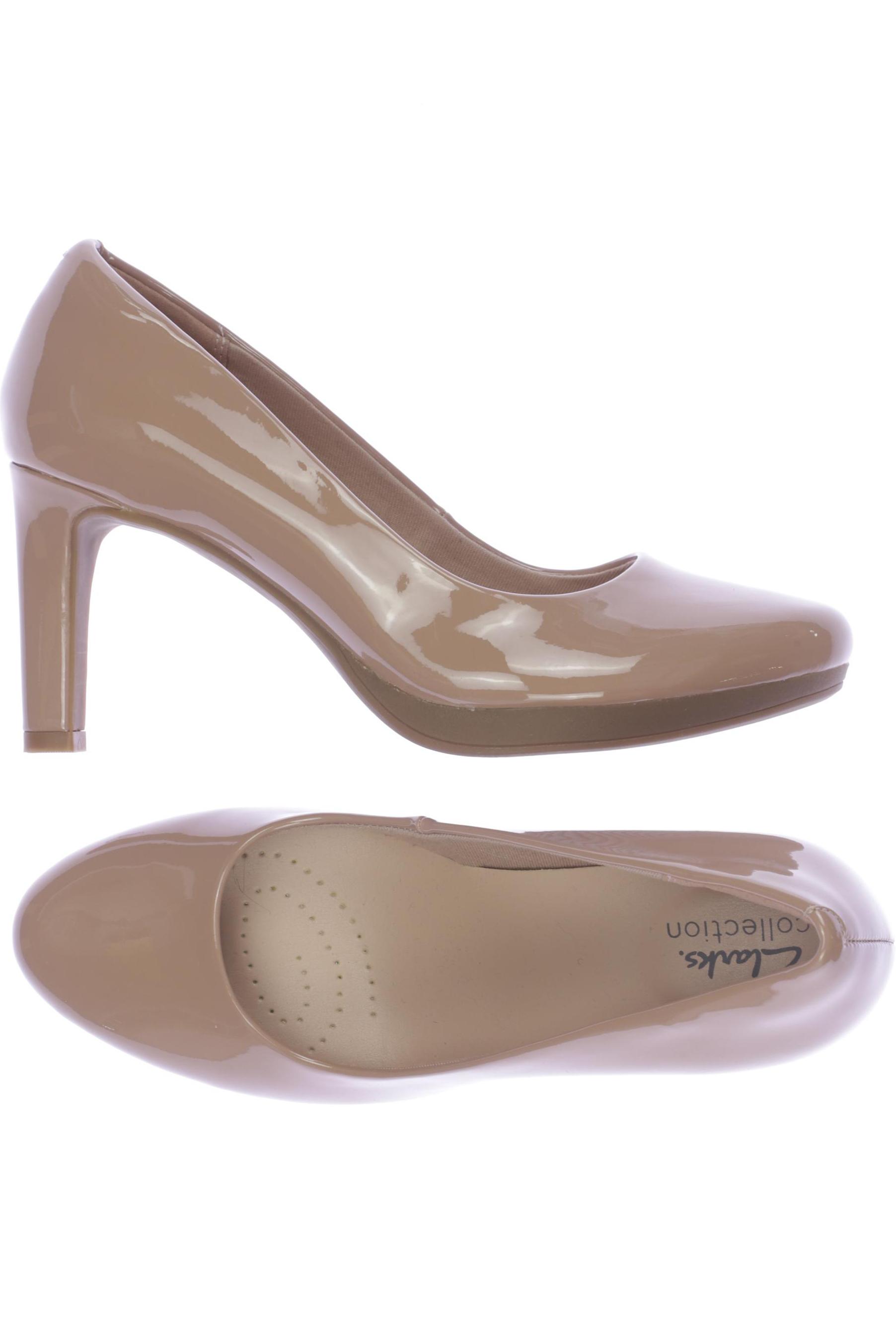

Clarks Damen Pumps, braun, Gr. 39.5