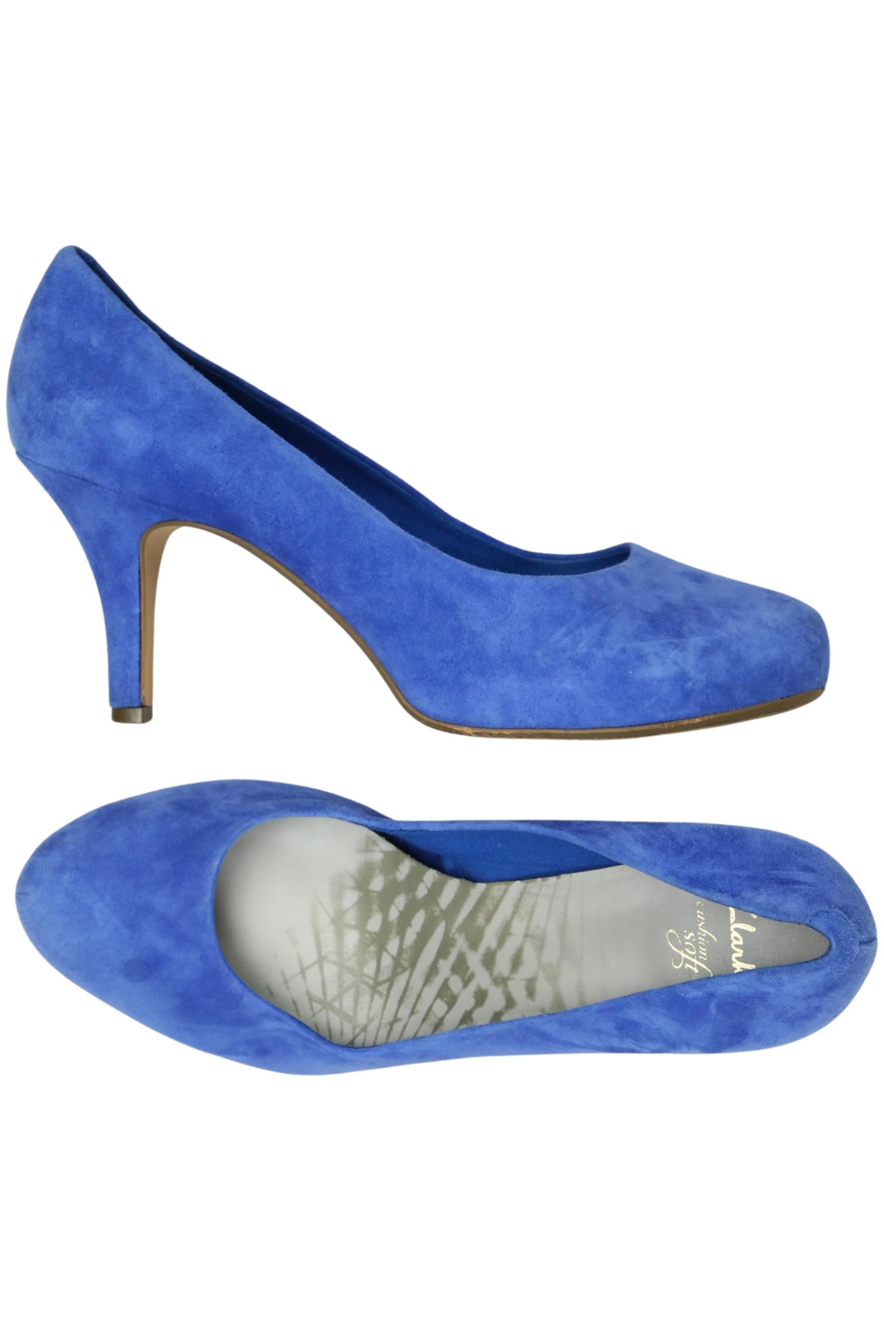 

Clarks Damen Pumps, blau, Gr. 7
