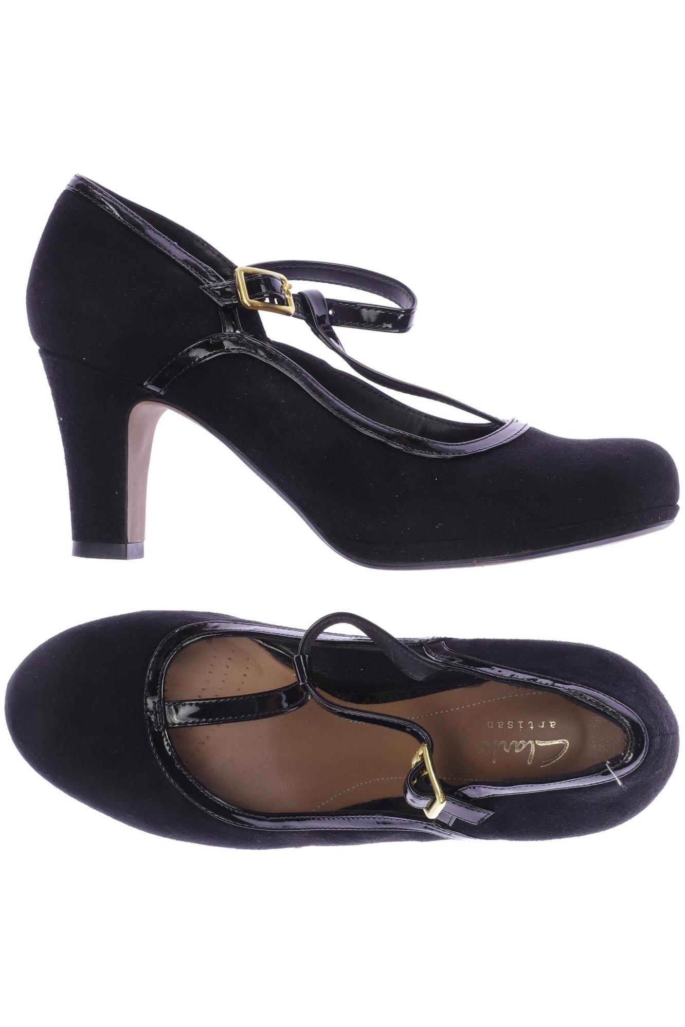 

Clarks Damen Pumps, schwarz, Gr. 38