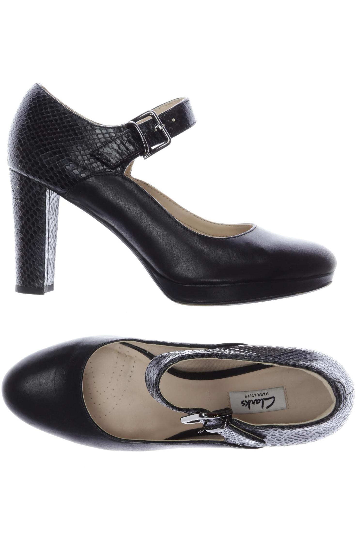 

Clarks Damen Pumps, schwarz, Gr. 40