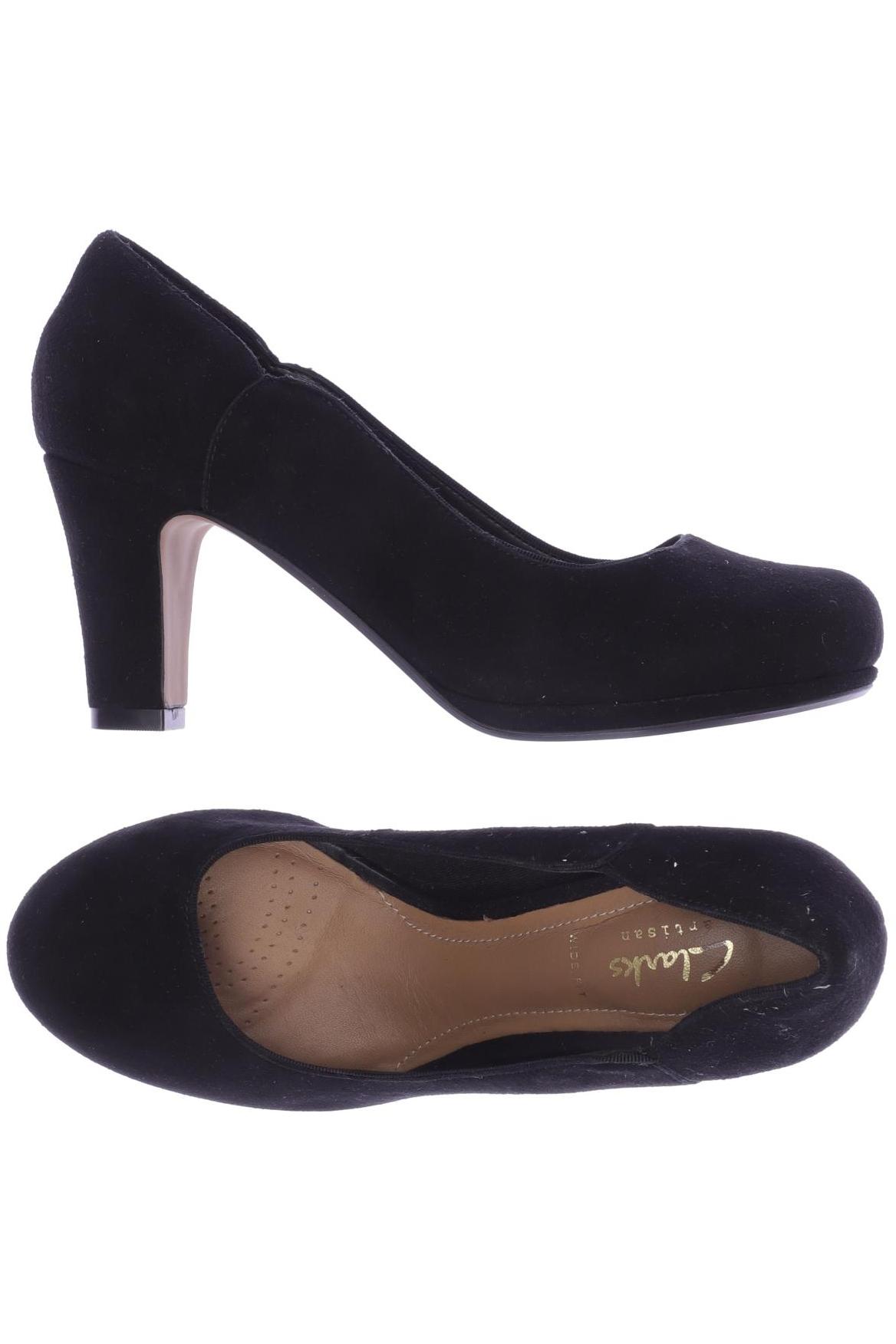 

Clarks Damen Pumps, schwarz, Gr. 37.5
