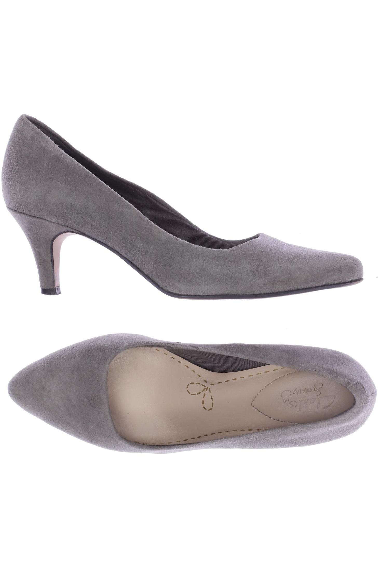 

Clarks Damen Pumps, grau, Gr. 39