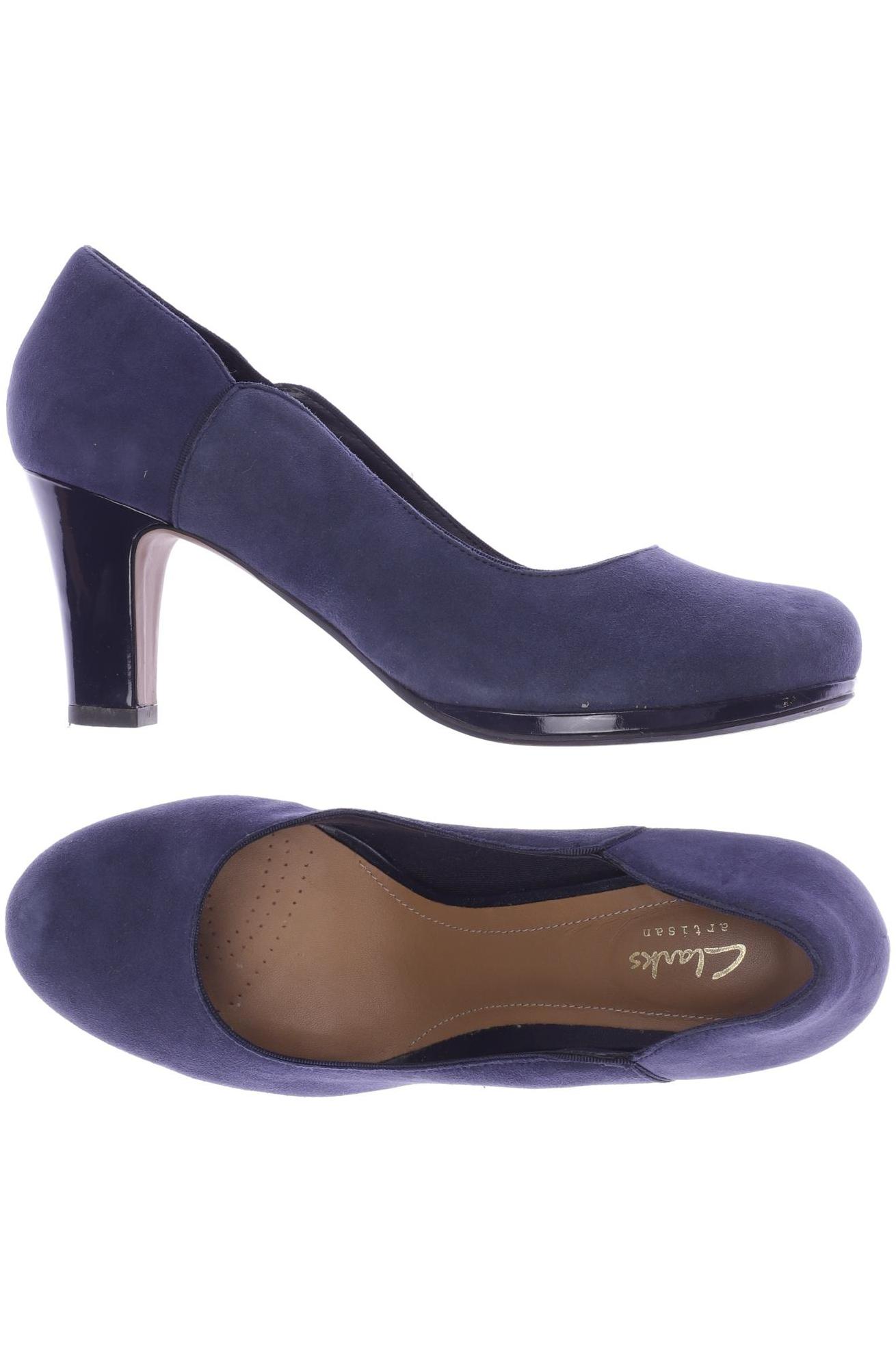 

Clarks Damen Pumps, marineblau, Gr. 41