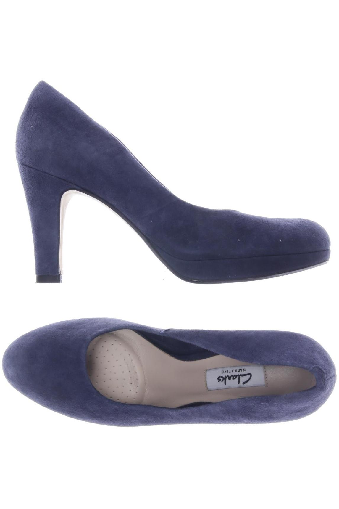 

Clarks Damen Pumps, marineblau, Gr. 39