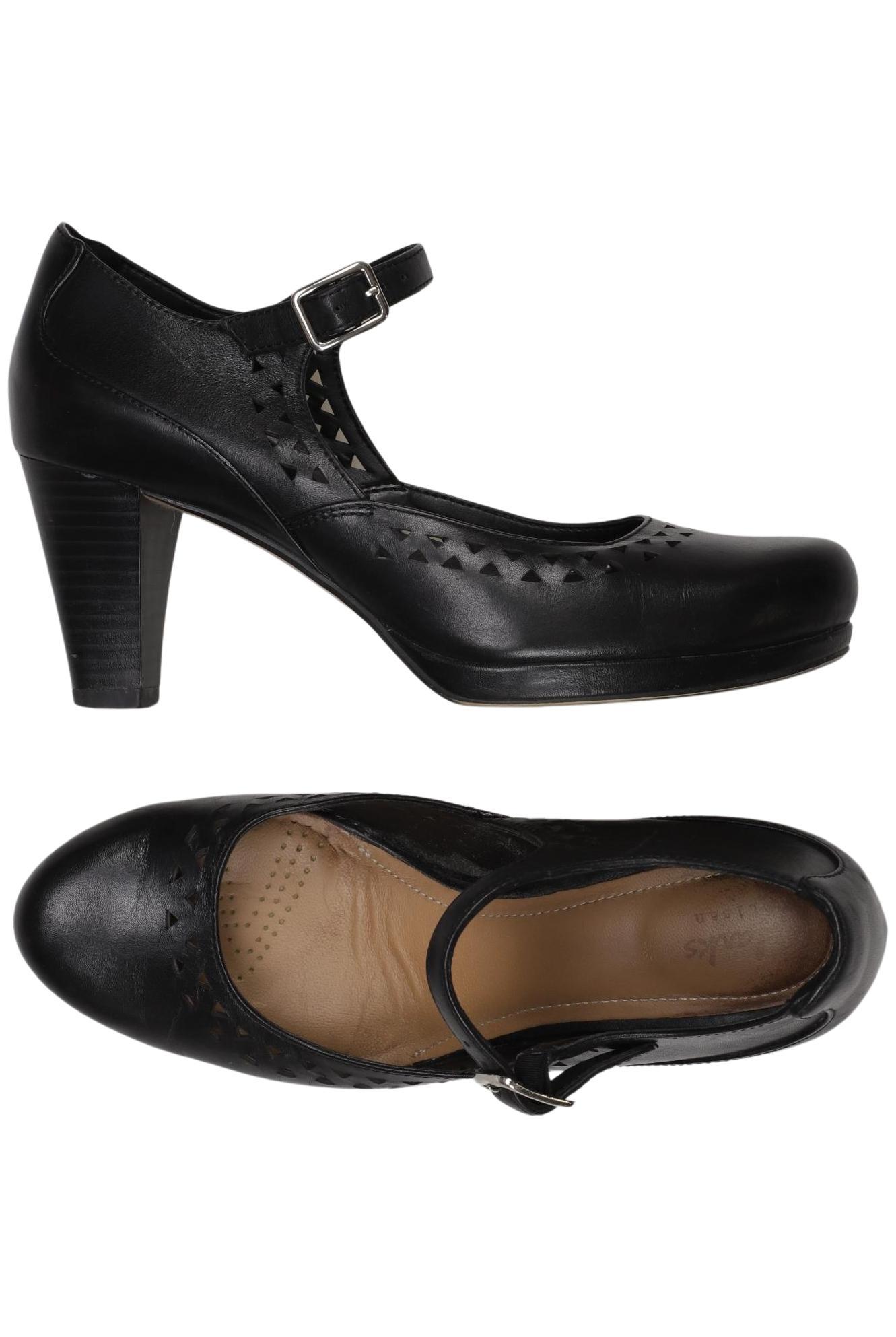

Clarks Damen Pumps, schwarz, Gr. 37.5