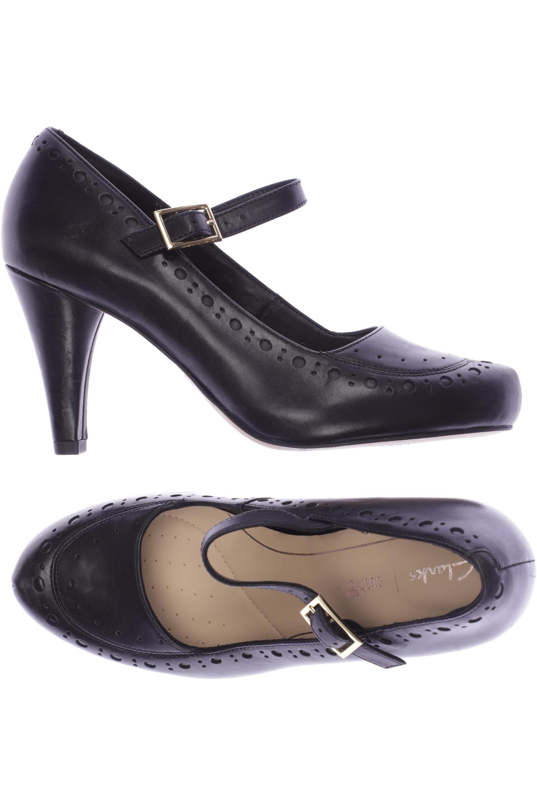 

Clarks Damen Pumps, schwarz, Gr. 37.5
