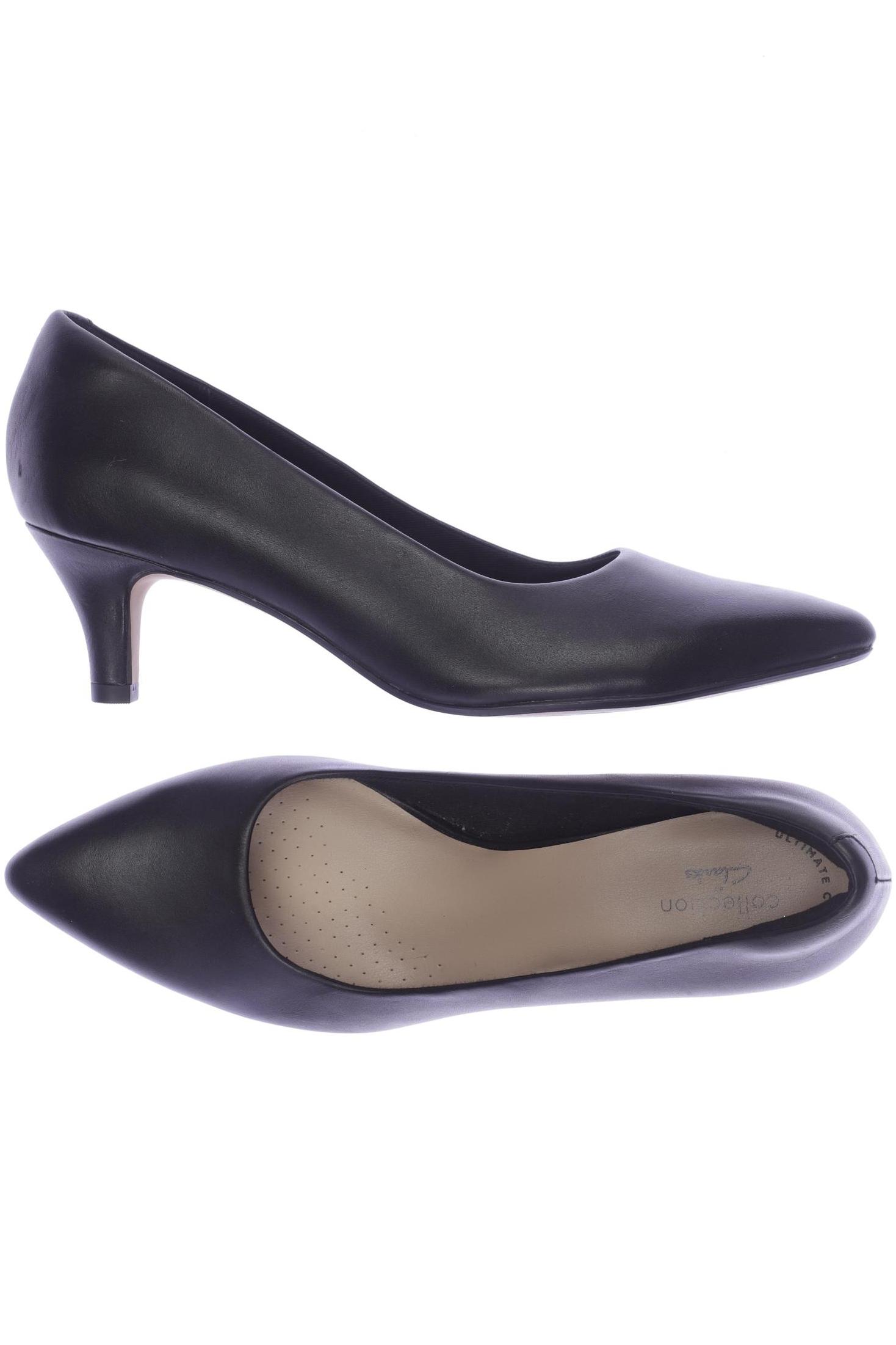 

Clarks Damen Pumps, schwarz, Gr. 39.5