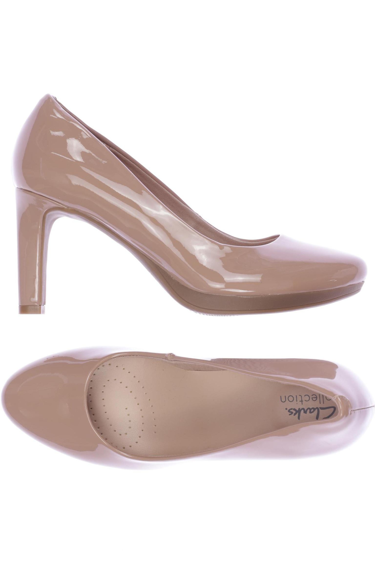 

Clarks Damen Pumps, beige, Gr. 40