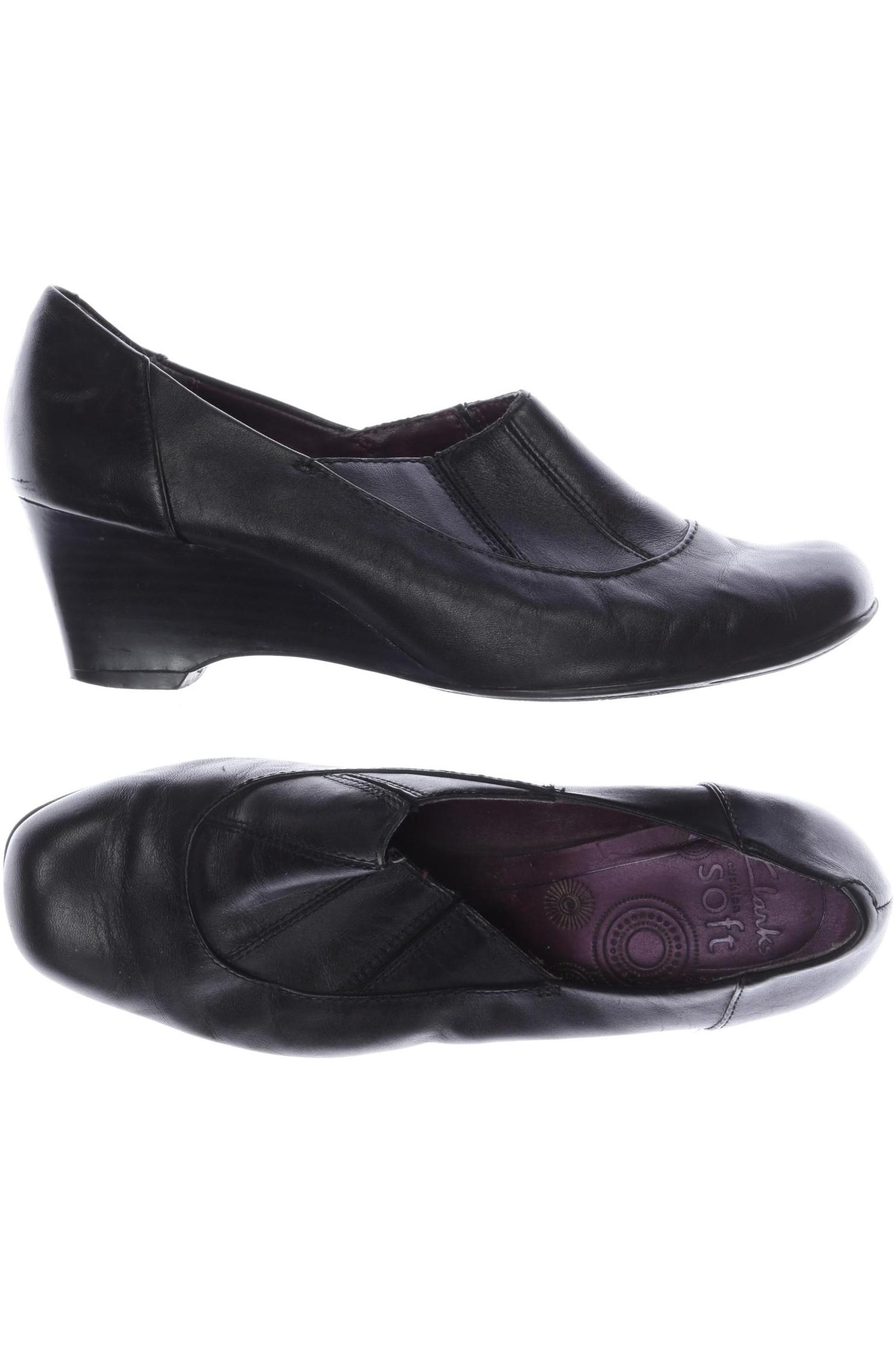 

Clarks Damen Pumps, schwarz, Gr. 5.5