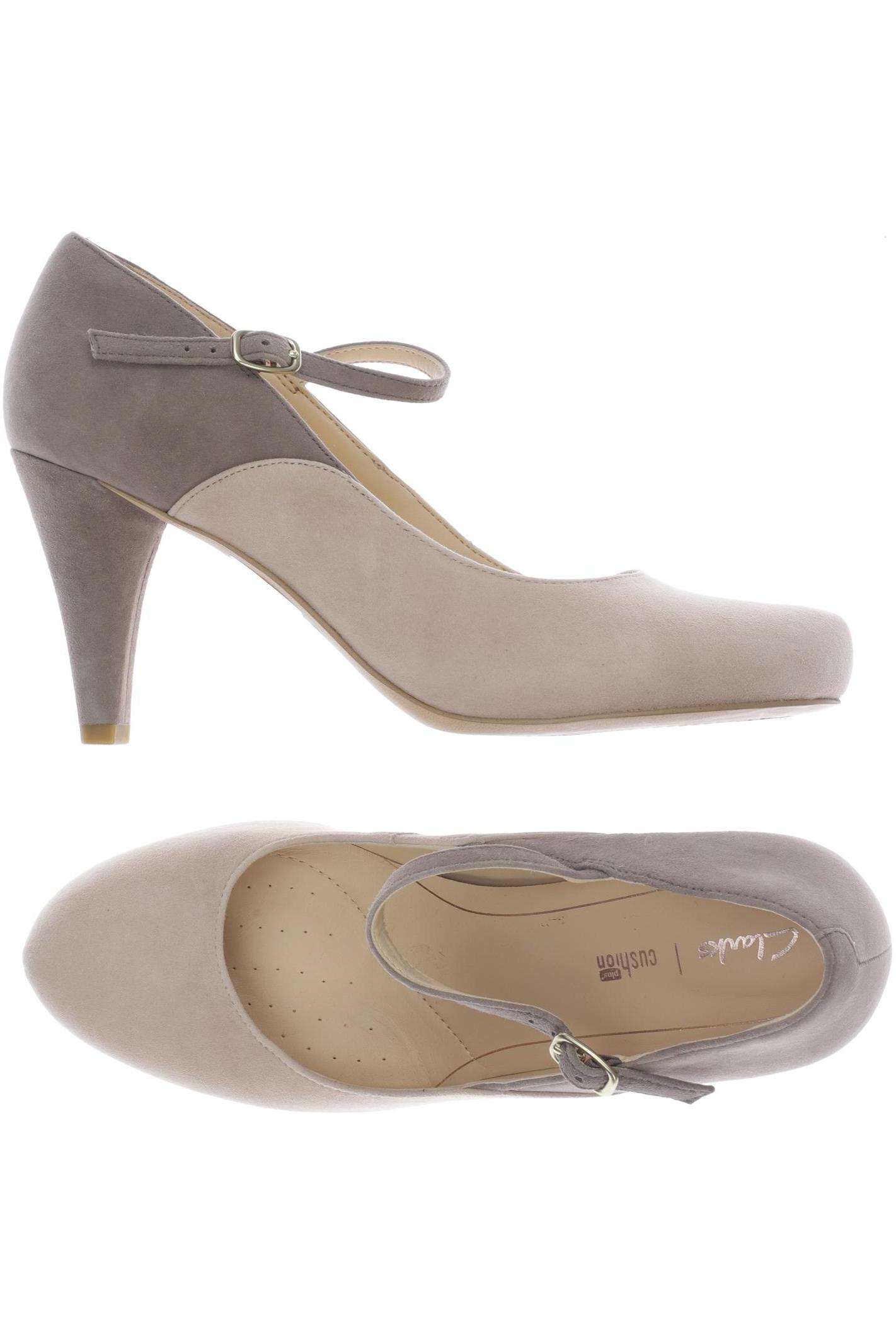 

Clarks Damen Pumps, beige, Gr. 41