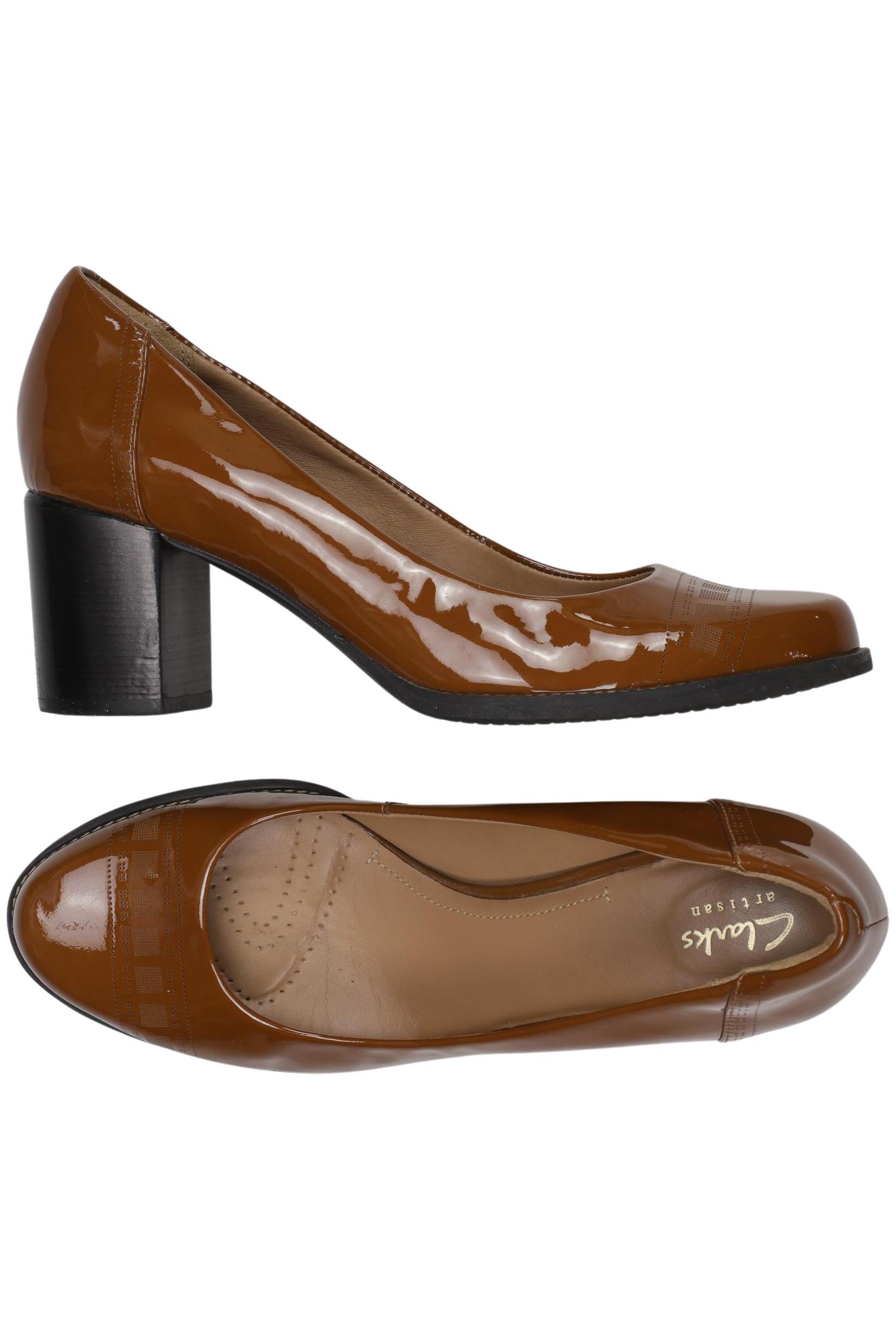 

Clarks Damen Pumps, braun, Gr. 41