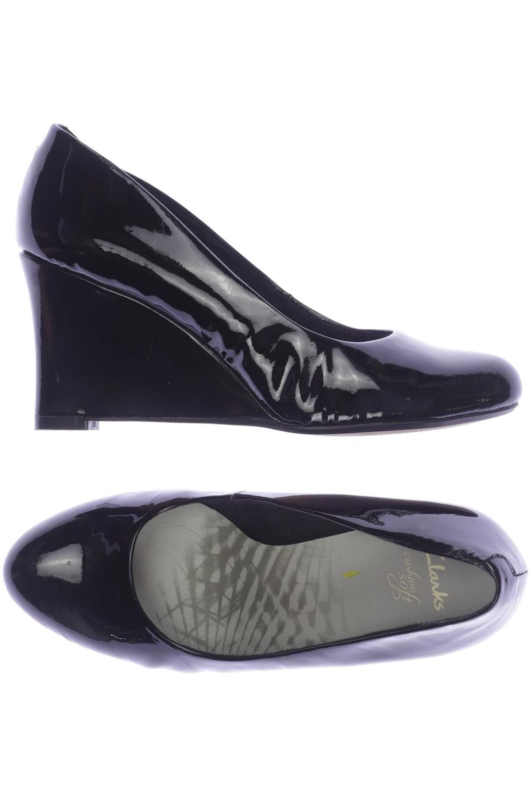 

Clarks Damen Pumps, schwarz, Gr. 5