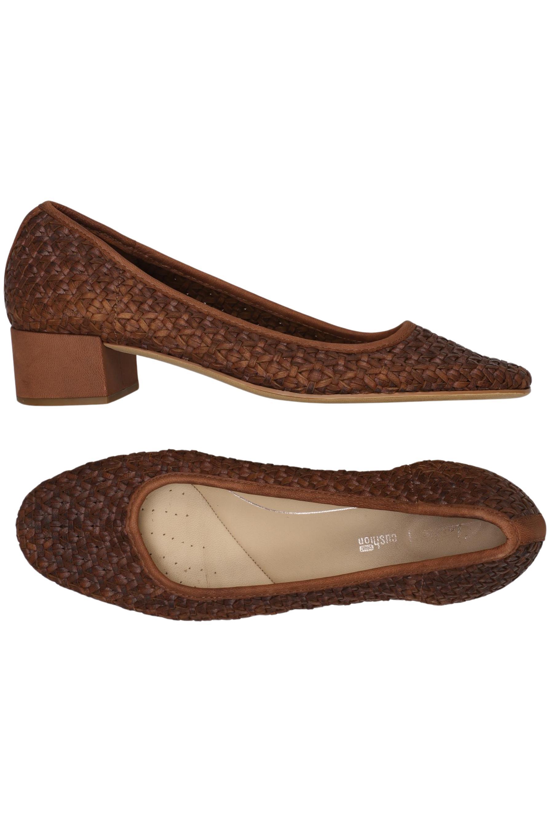 

Clarks Damen Pumps, braun, Gr. 39.5