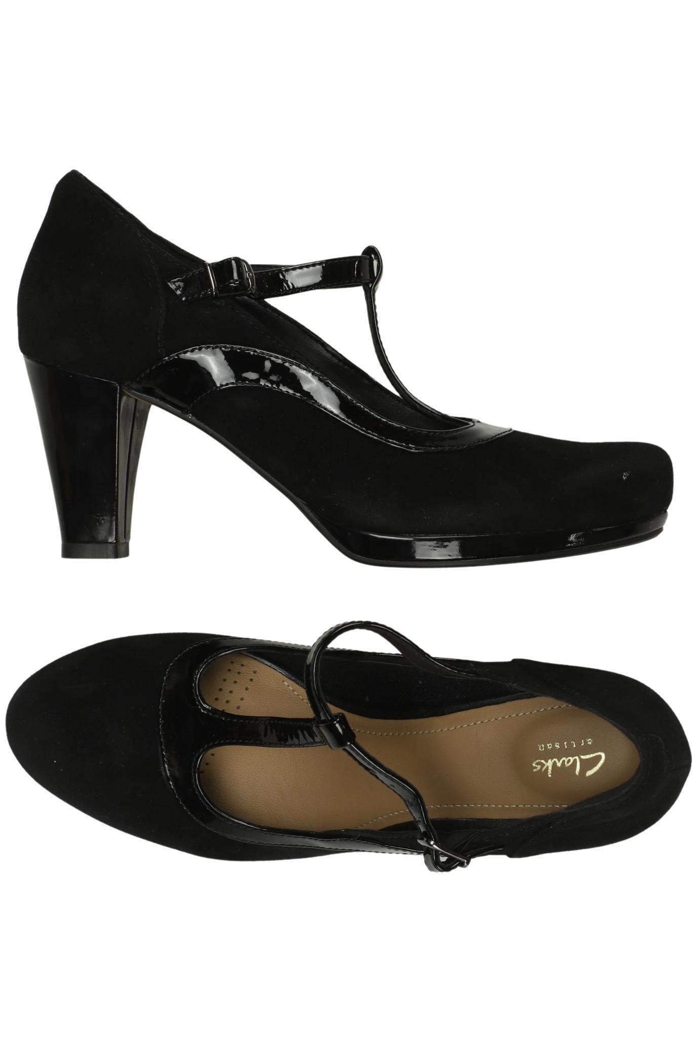 

Clarks Damen Pumps, schwarz, Gr. 40