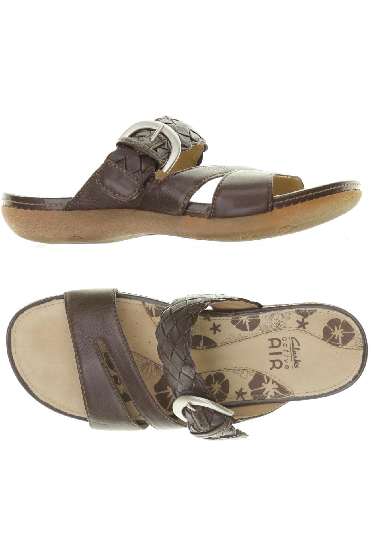 

Clarks Damen Sandale, braun, Gr. 3.5