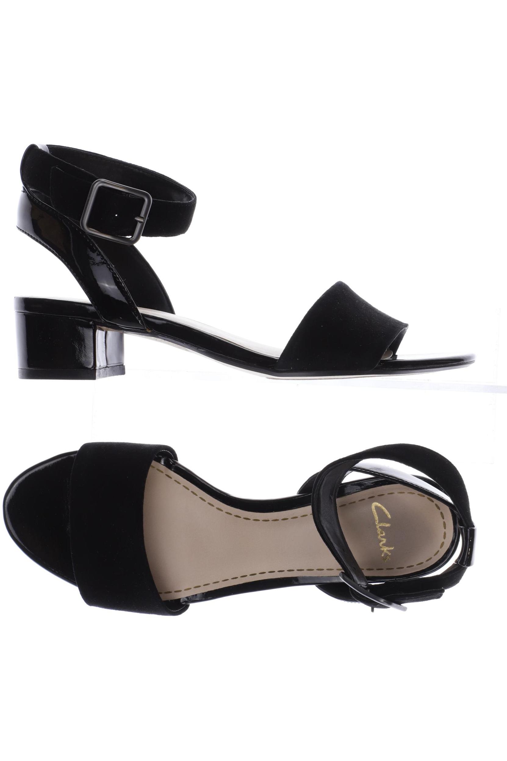 

Clarks Damen Sandale, schwarz, Gr. 3