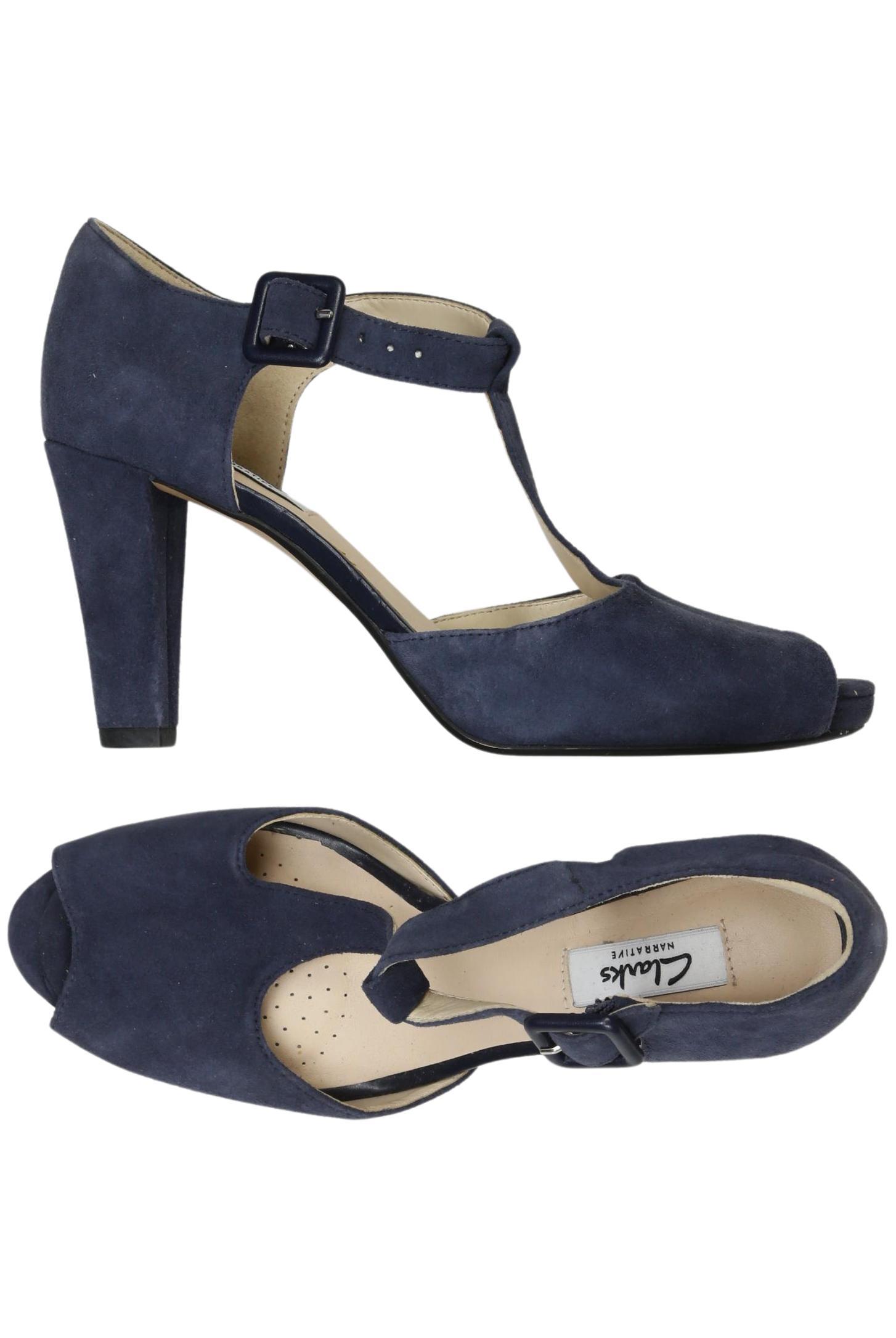 

Clarks Damen Sandale, marineblau, Gr. 37.5