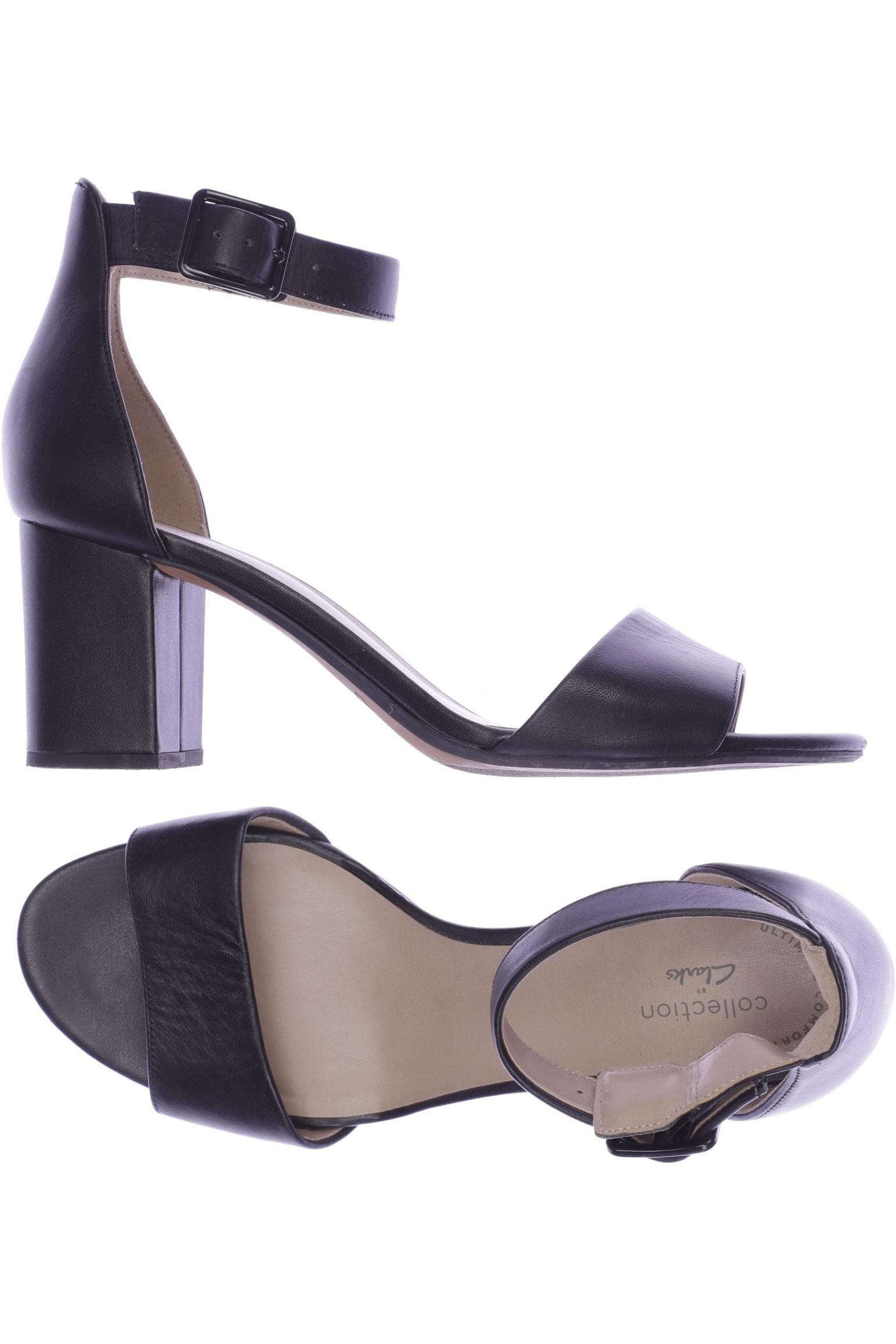 

Clarks Damen Sandale, schwarz, Gr. 39.5