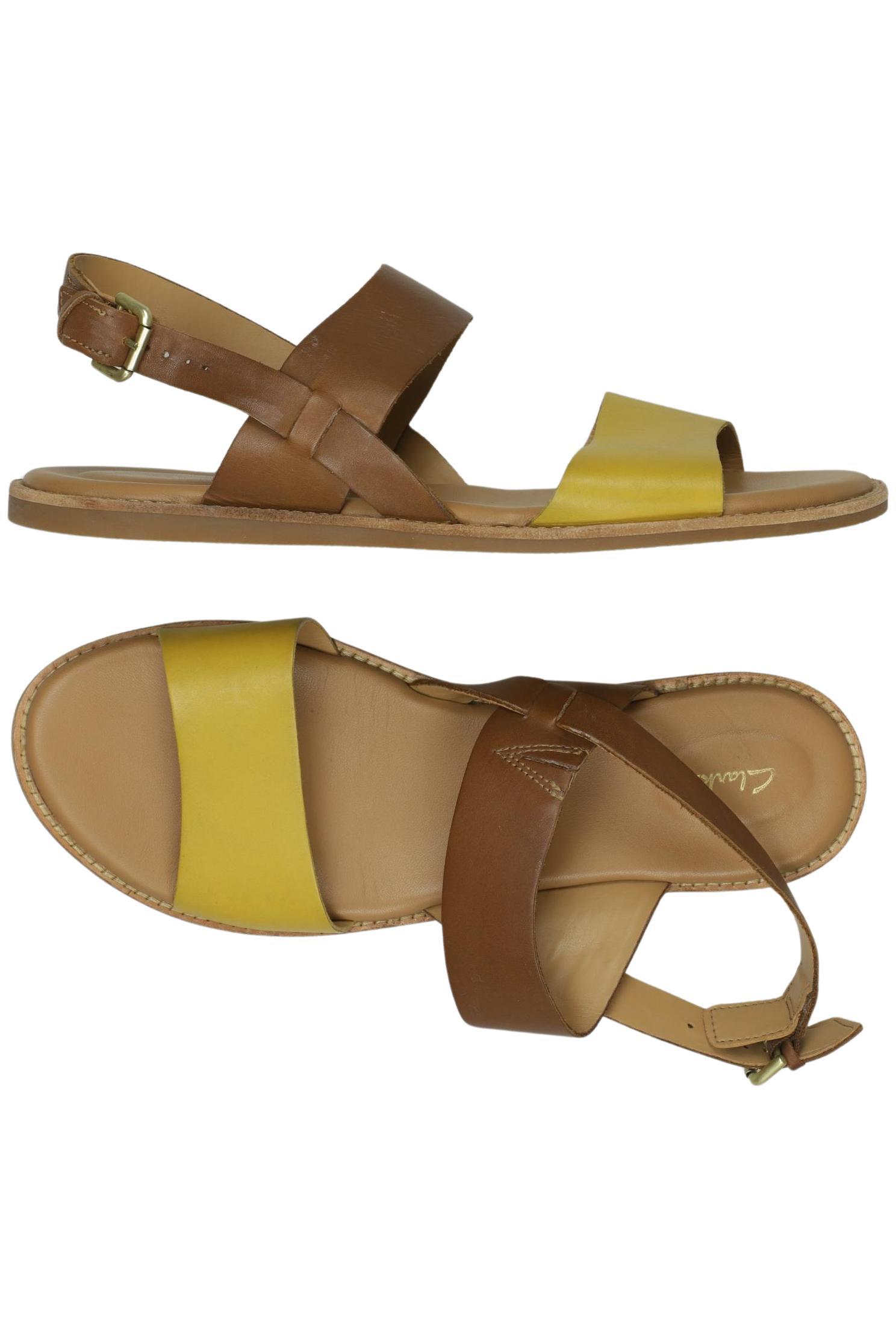 

Clarks Damen Sandale, braun, Gr. 42